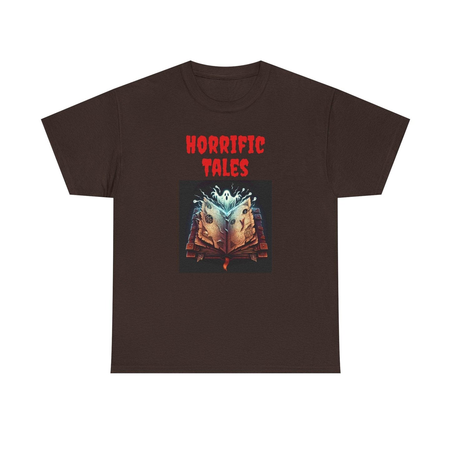 Horrific Tales - A Unisex Heavy Cotton Tee - Perfect Gift for Book Lovers - The Dreamer's Bookshop.