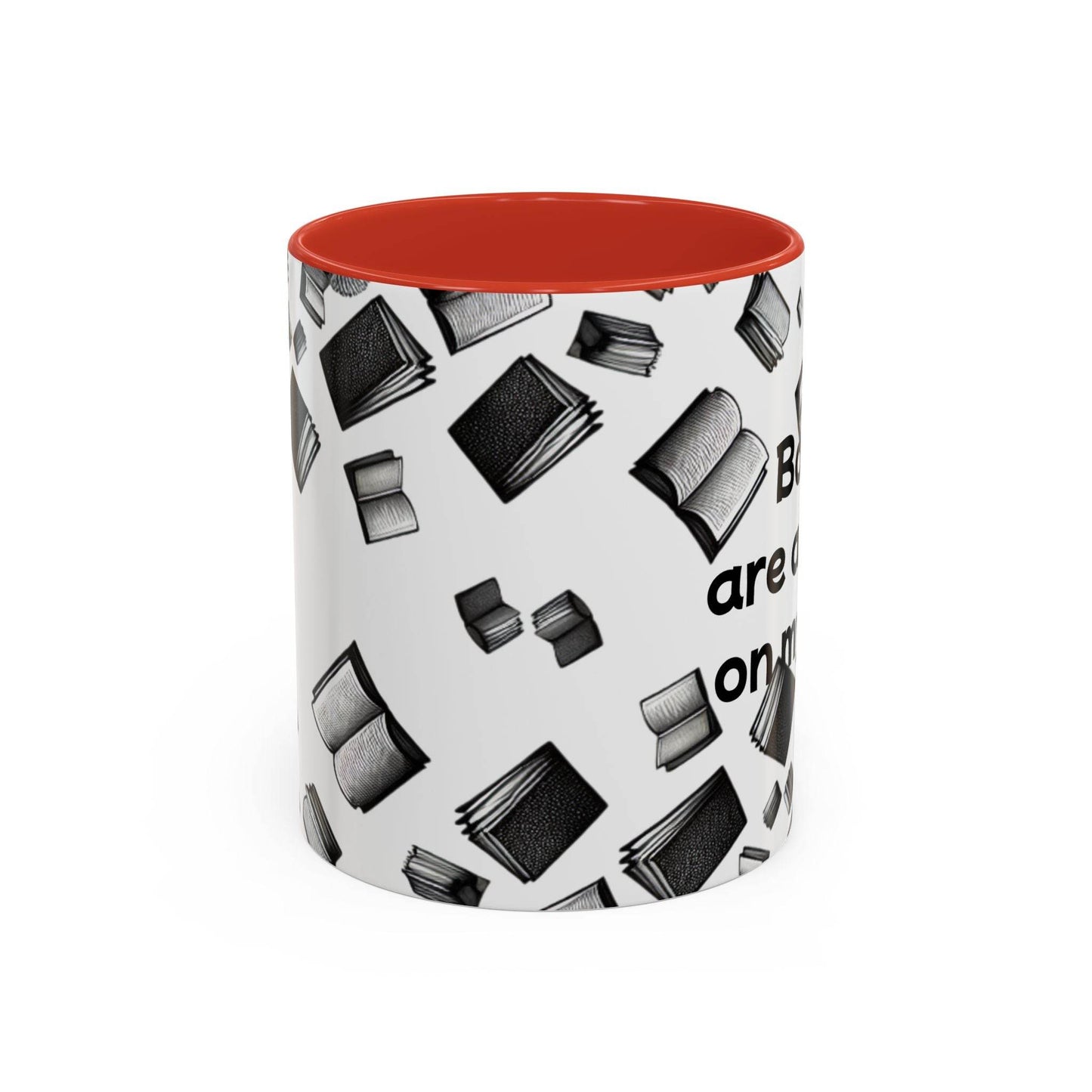 Books on My Mind Accent Coffee Mug - Perfect for Book Lovers - The Dreamer's Bookshop.