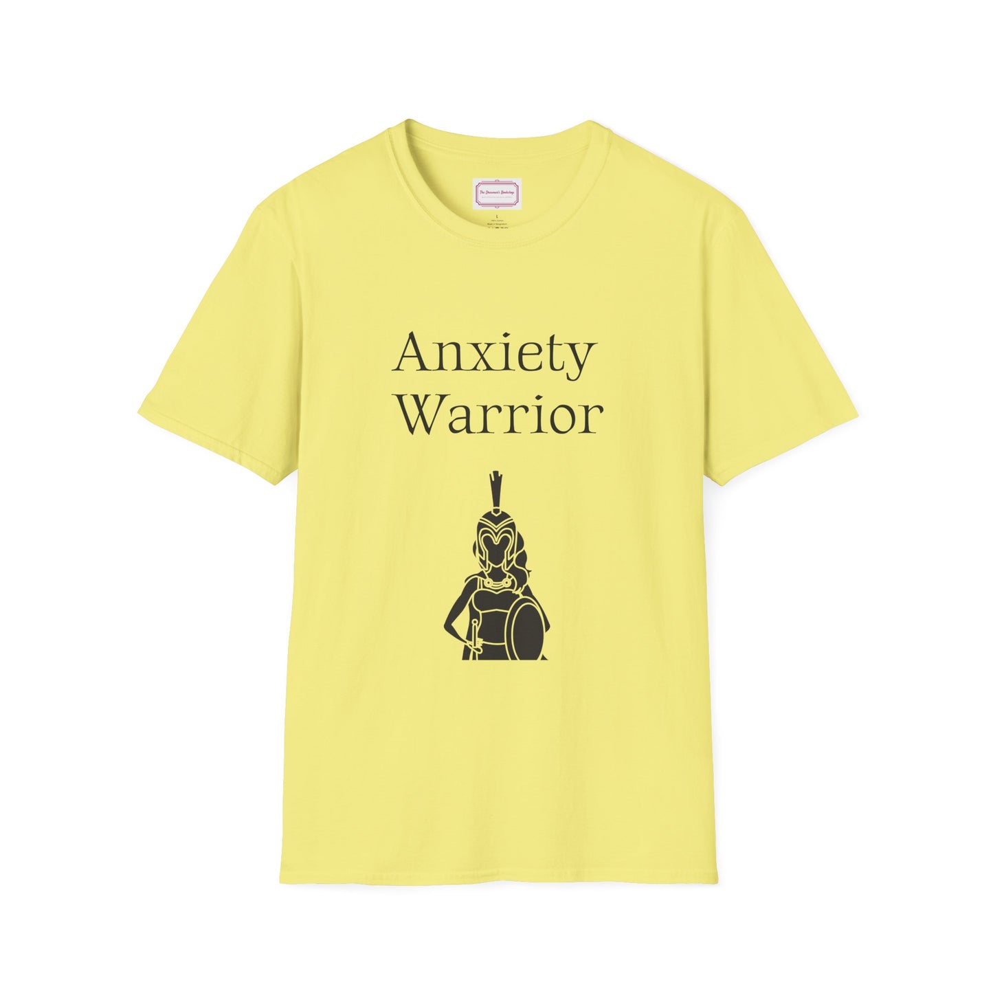 Anxiety Warrior Unisex Softstyle T-Shirt - Embrace Your Battles