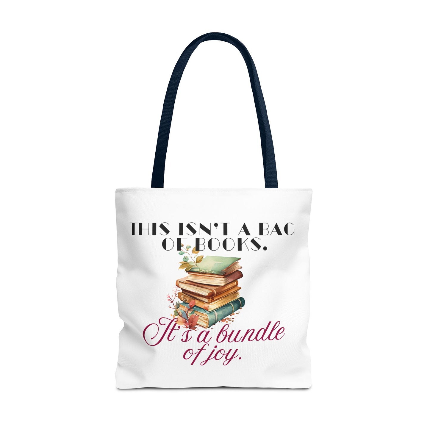 This isn't a Bag of Books - Tote Bag - Cozy Autumn Design