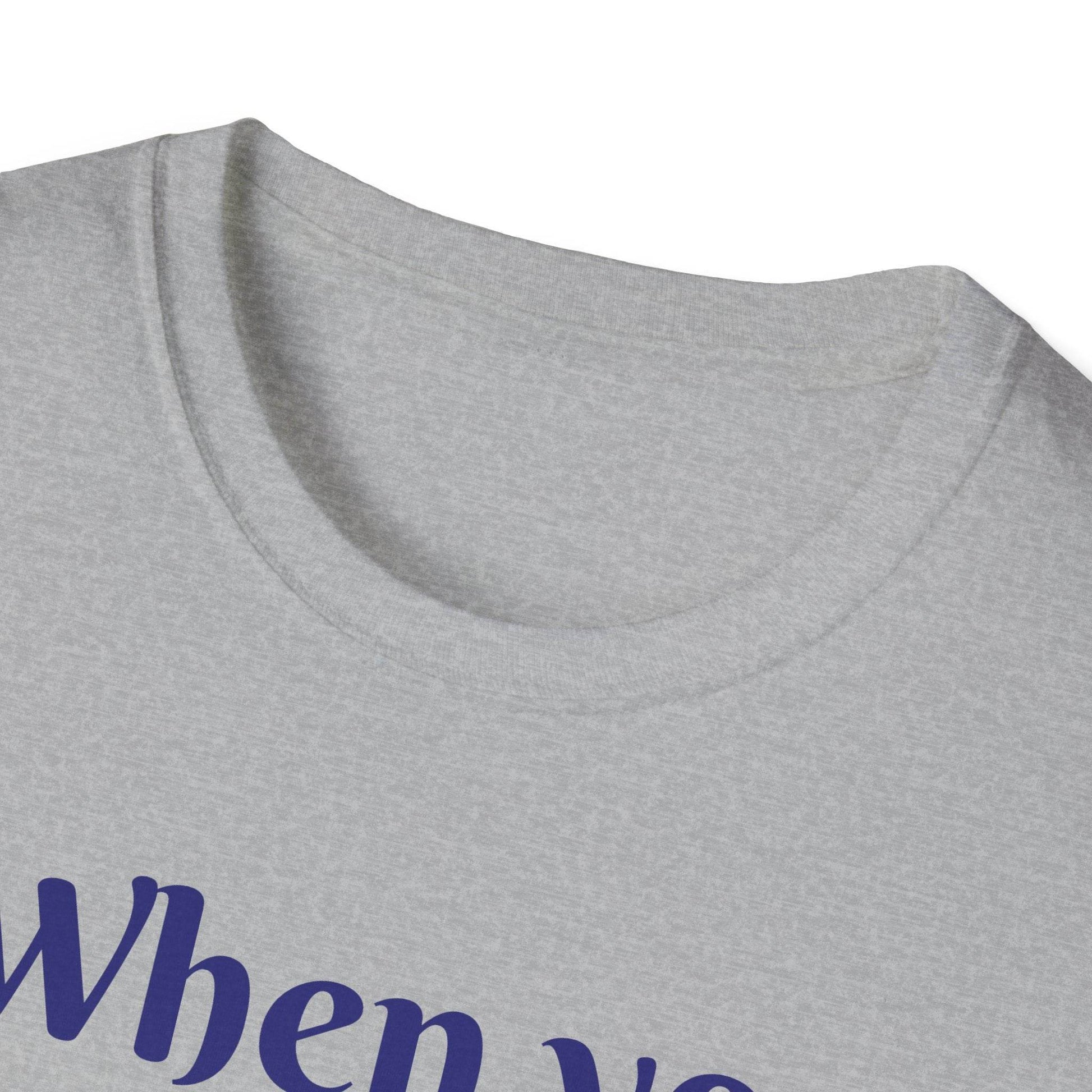 Unisex Softstyle T-Shirt - 'Just Breathe' - The Dreamer's Bookshop.