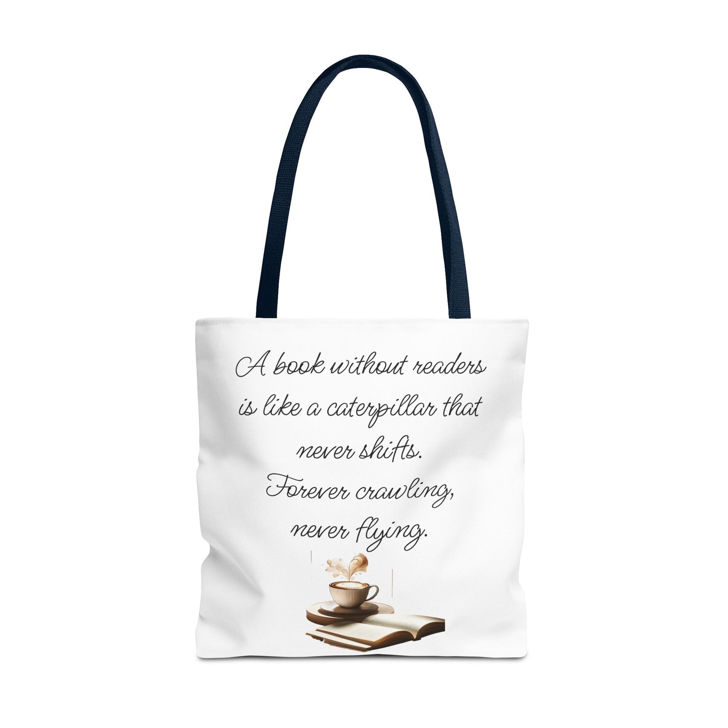 Literary Tote Bag – A book without readers