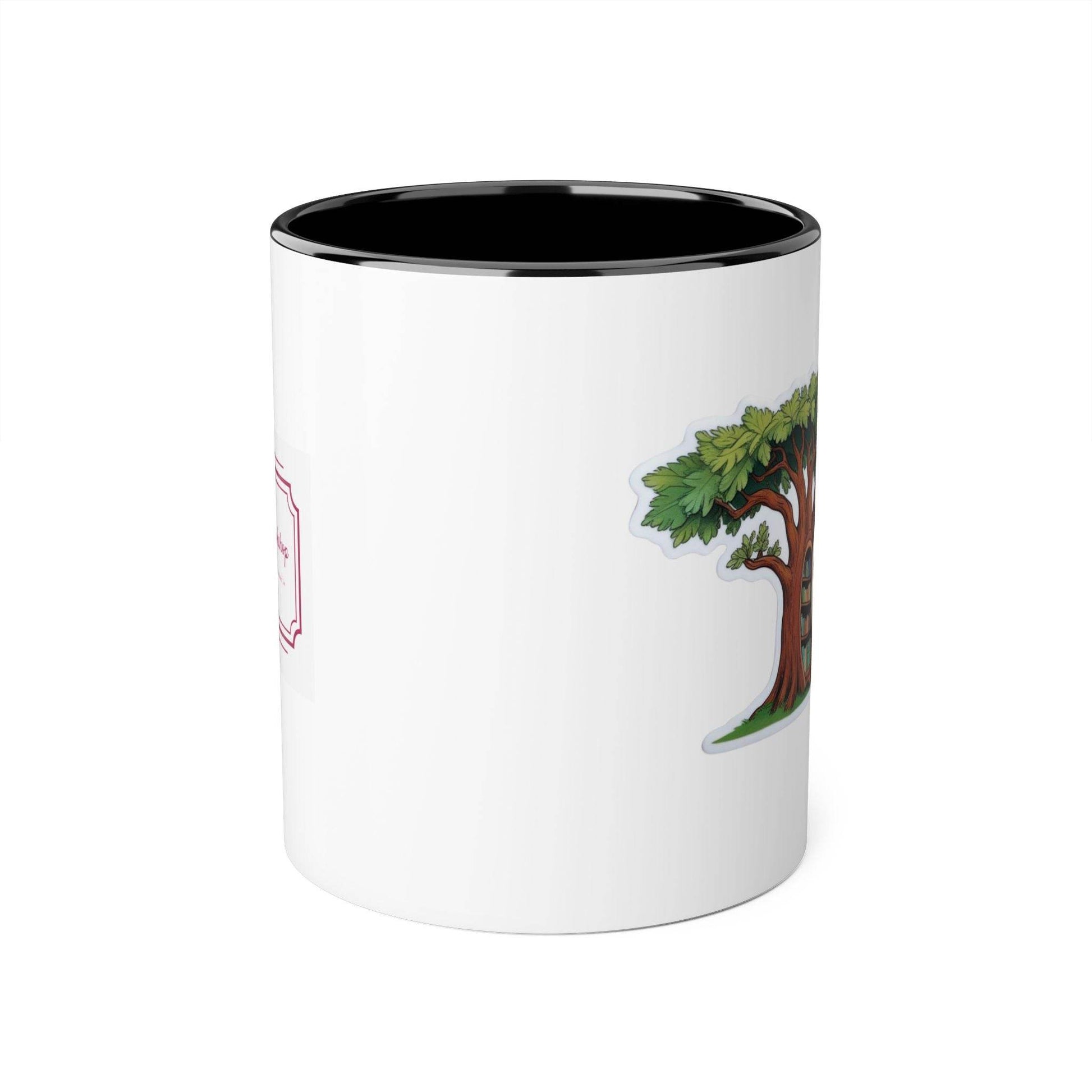 Dreamer's Bookshop Accent Mug - 11oz Coffee Cup for Readers & Book Lovers - The Dreamer's Bookshop.