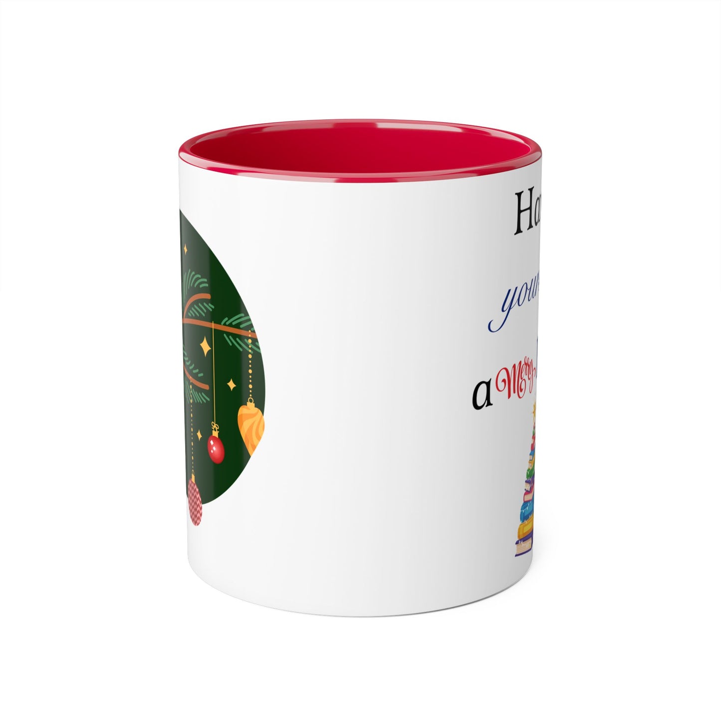A Merry Little Bookmas Mug - 11oz Cup for Coffee Lovers