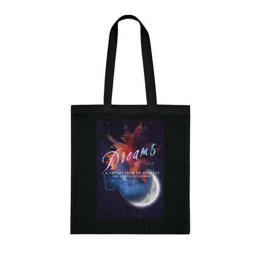 Inspirational Cotton Tote Bag - "Dreams" by The Dreamer's Bookshop