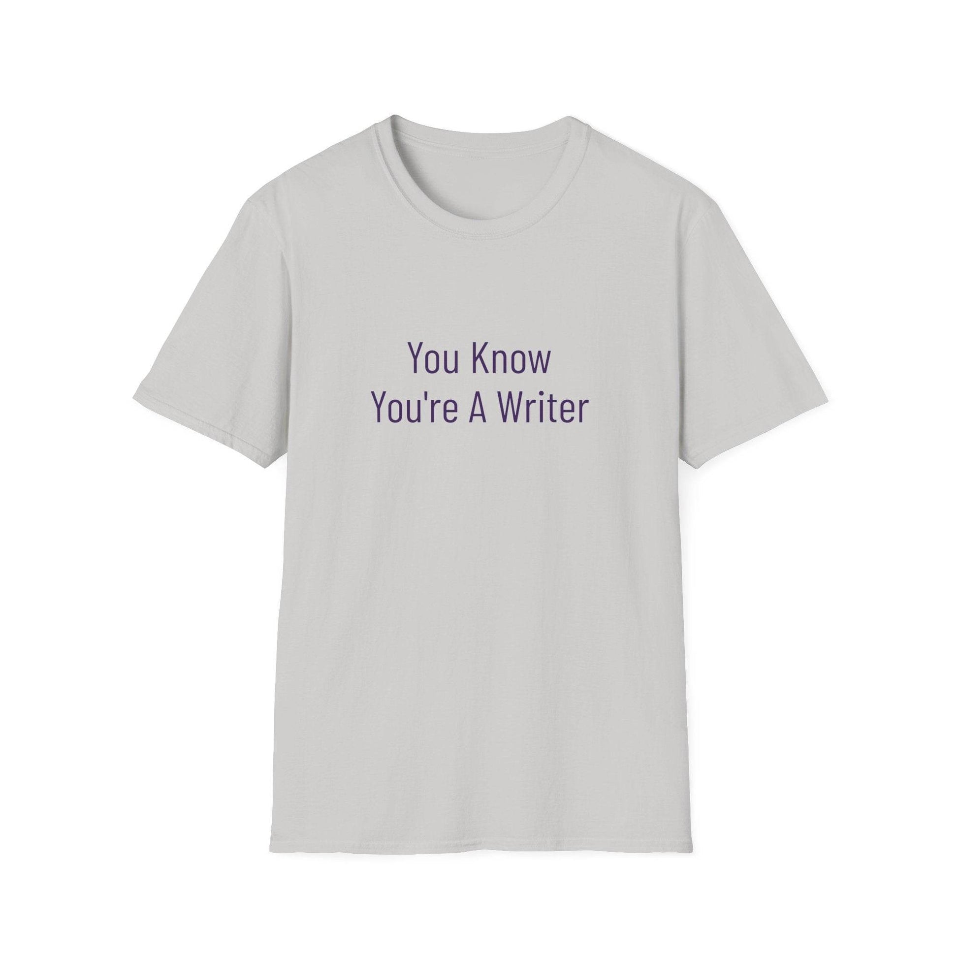 Unisex Softstyle T-Shirt - 'You Know' Philosophical - The Dreamer's Bookshop.