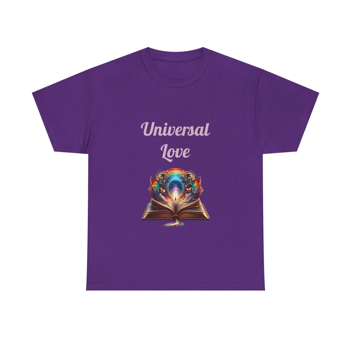 Universal Love - Unisex Heavy Cotton Tee - Queer Romance Books - The Dreamer's Bookshop.