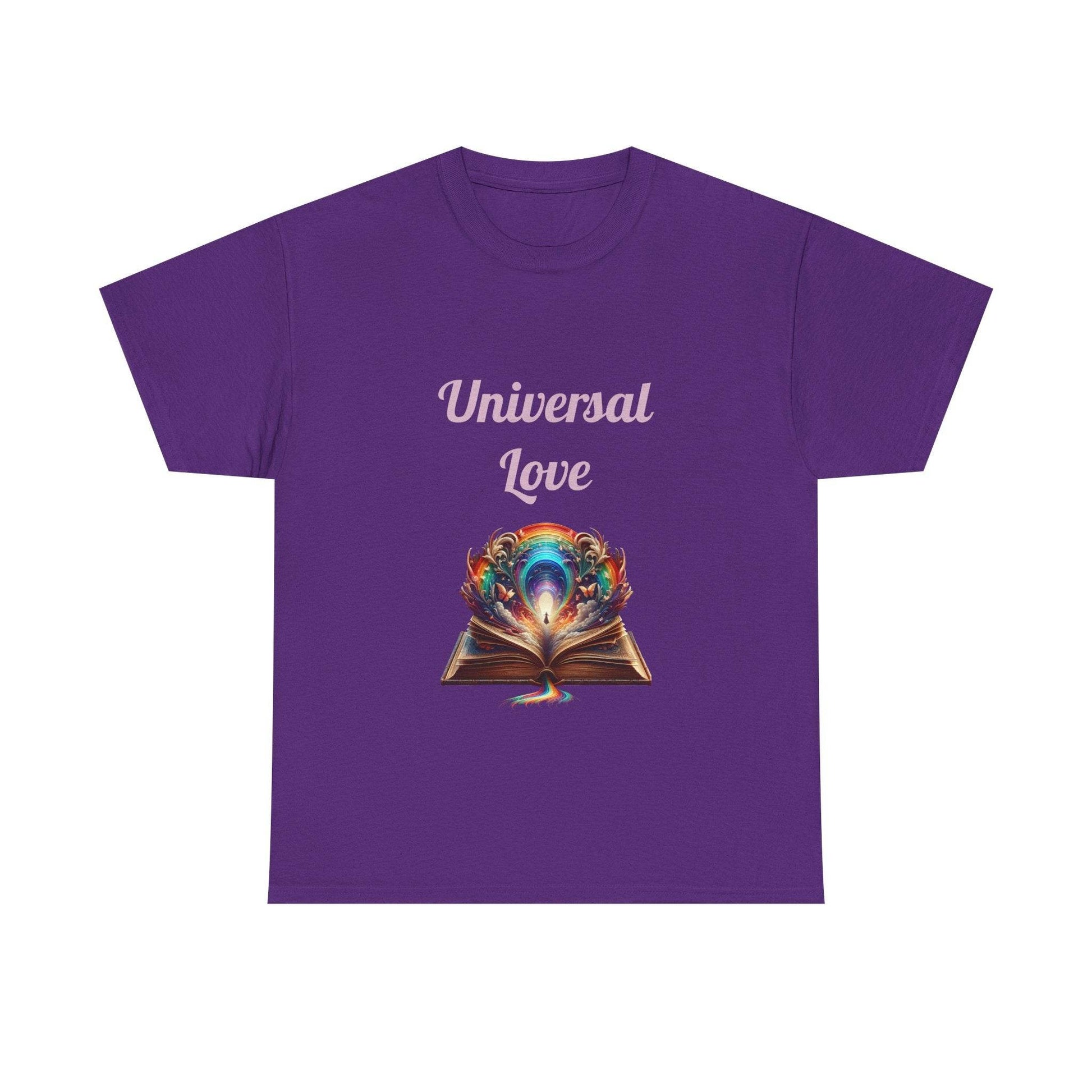Universal Love - Unisex Heavy Cotton Tee - Queer Romance Books - The Dreamer's Bookshop.