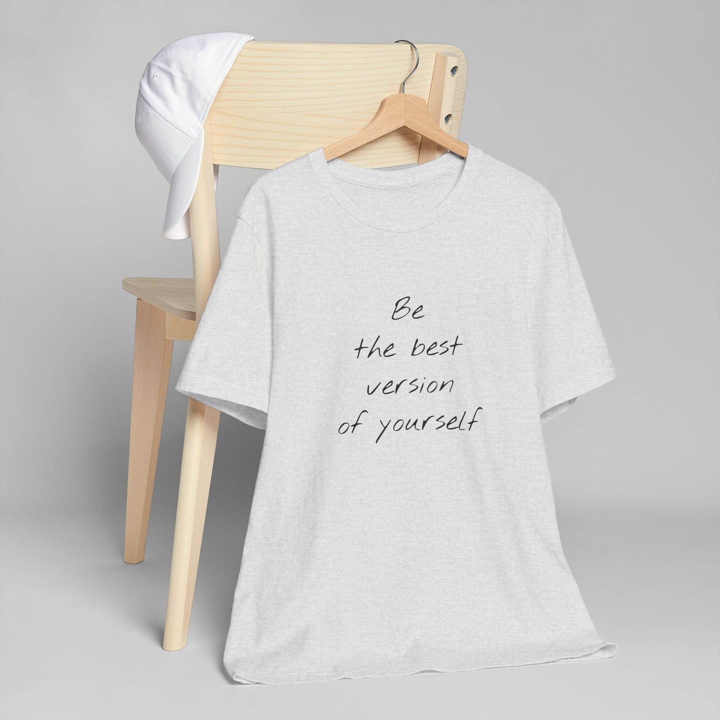 Inspirational Unisex Jersey T-Shirt - Be The Best Vibe - The Dreamer's Bookshop.
