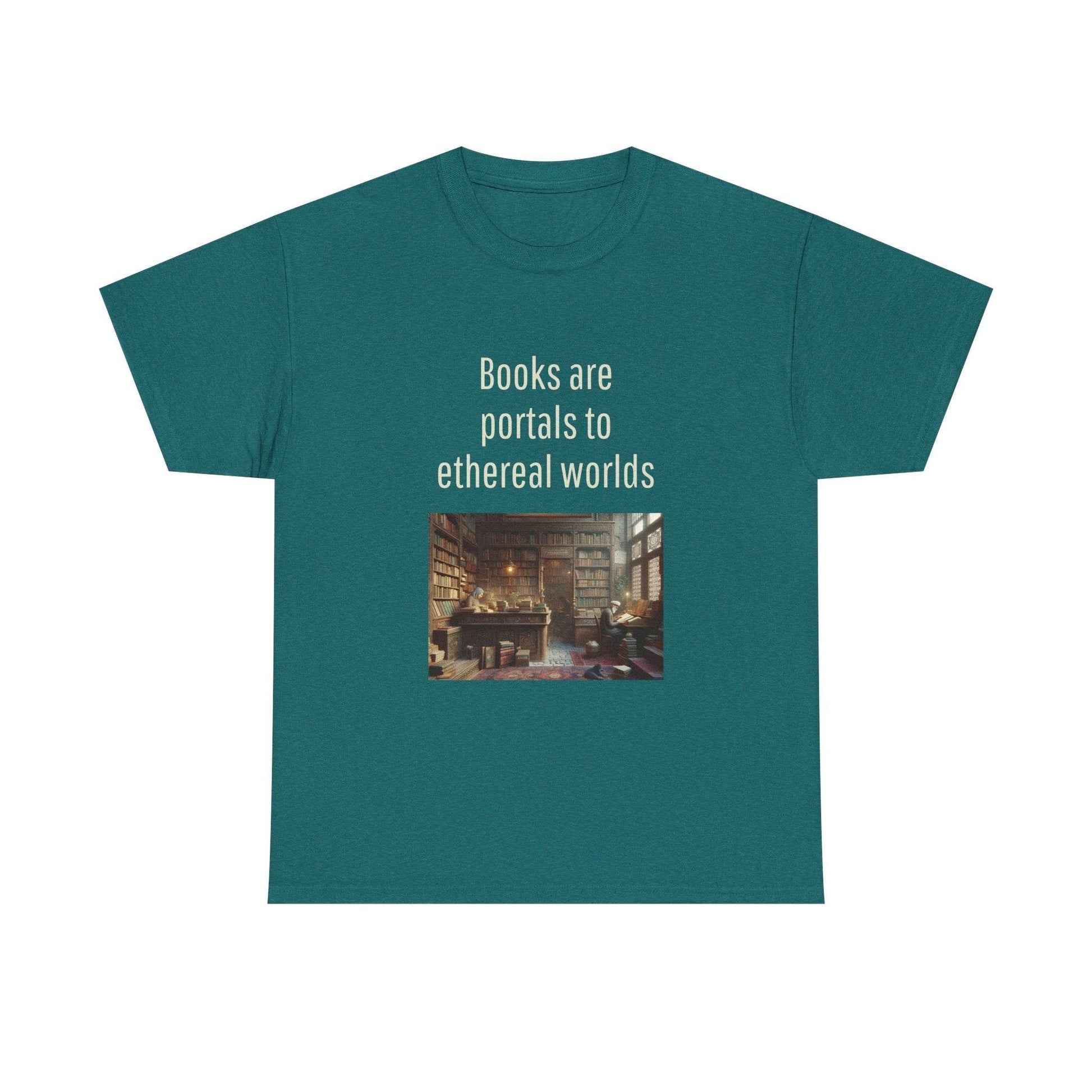 Portals - Unisex Heavy Cotton Tee - Creative Apparel - The Dreamer's Bookshop.