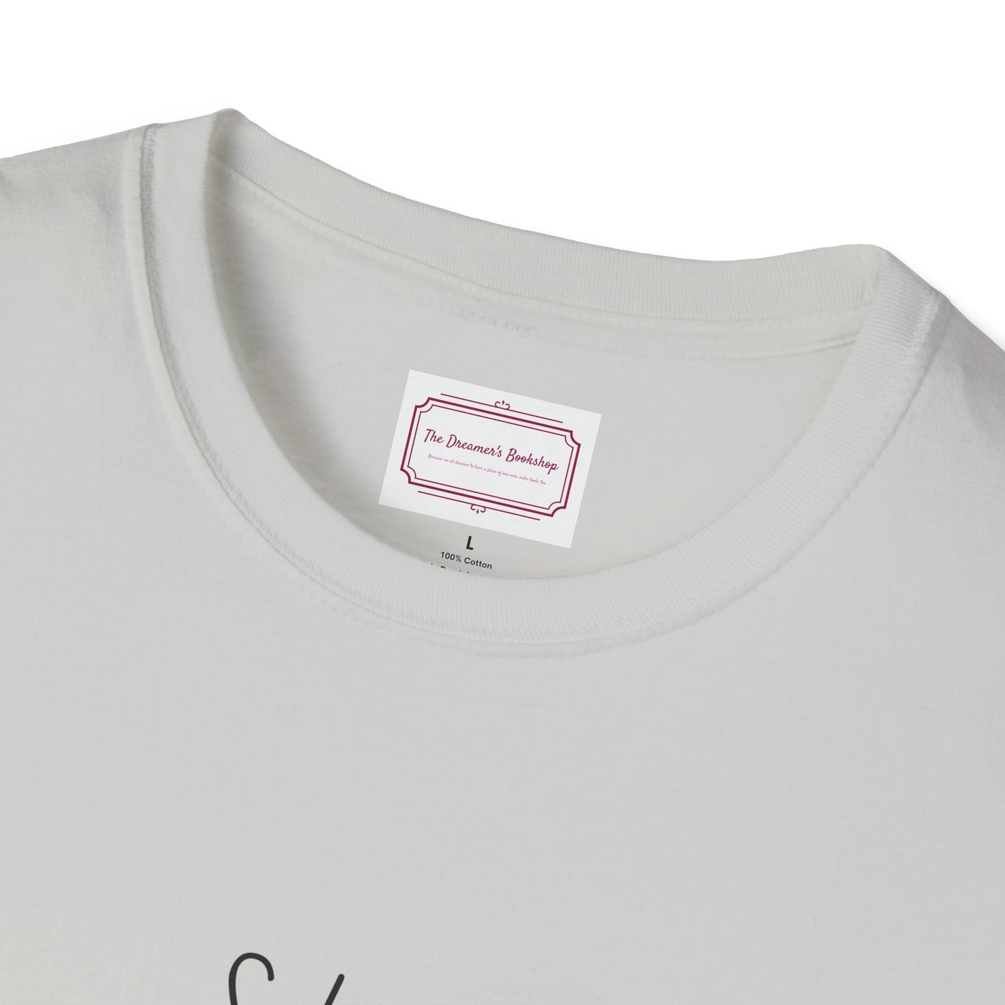Inspirational Unisex Softstyle T-Shirt - "Silent, NO longer" - The Dreamer's Bookshop.