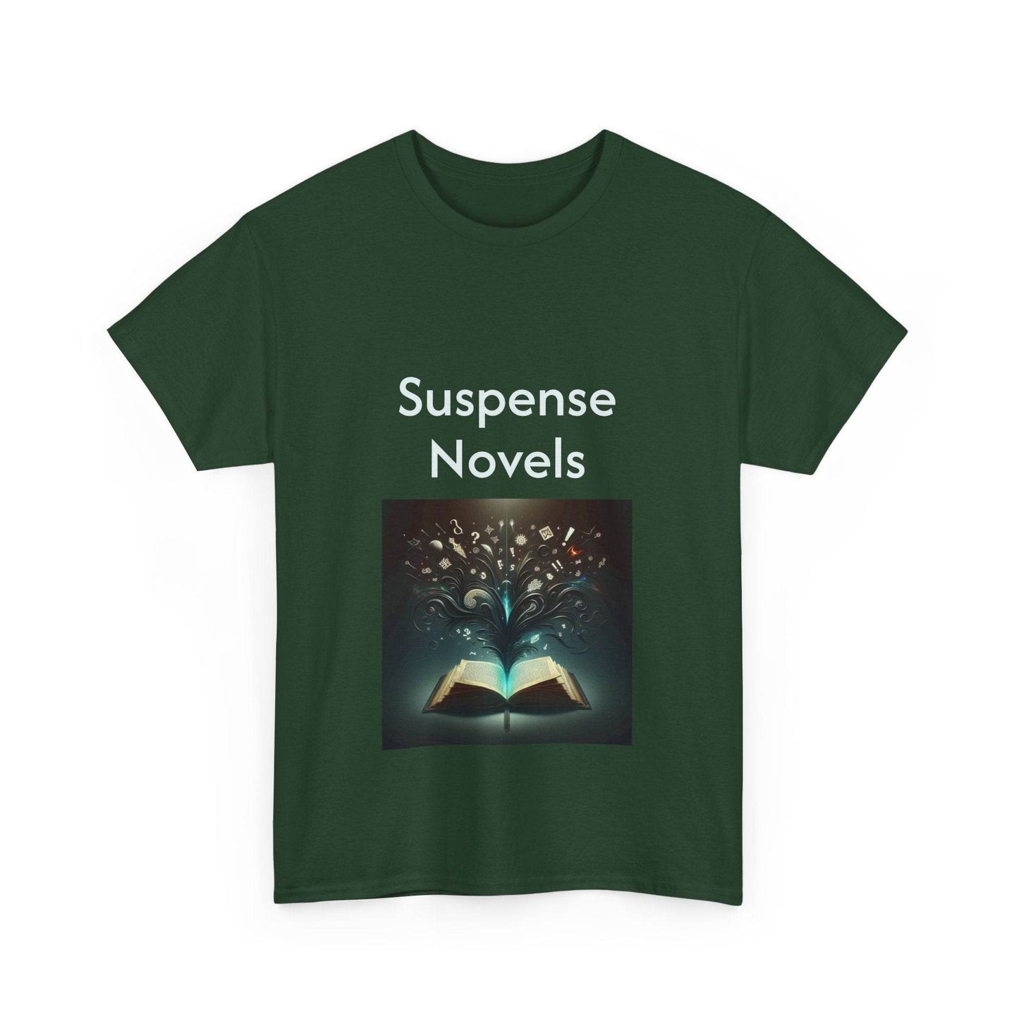 Fiction - Unisex Heavy Cotton Tee - Suspense Novels - The Dreamer's Bookshop.