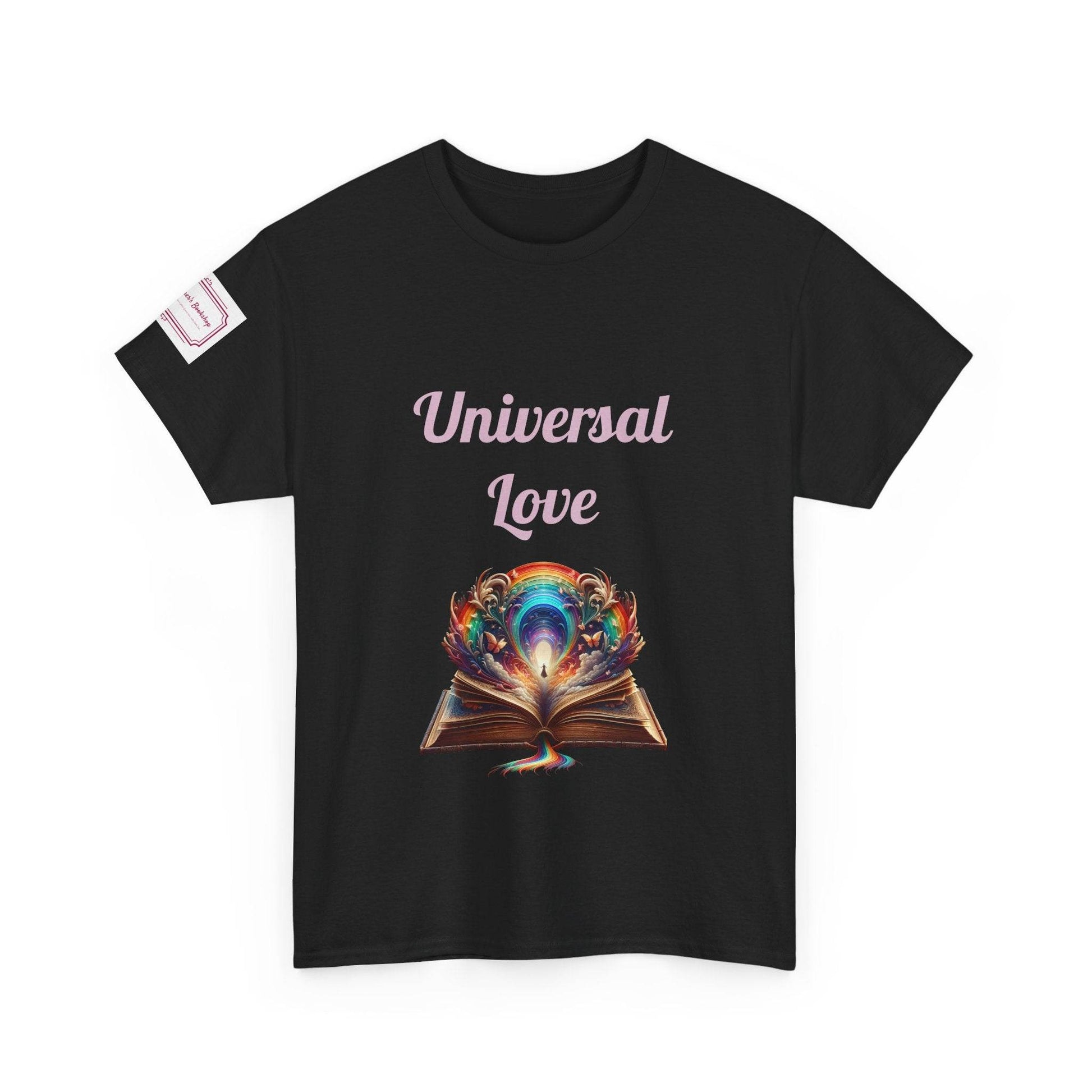 Universal Love - Unisex Heavy Cotton Tee - Queer Romance Books - The Dreamer's Bookshop.