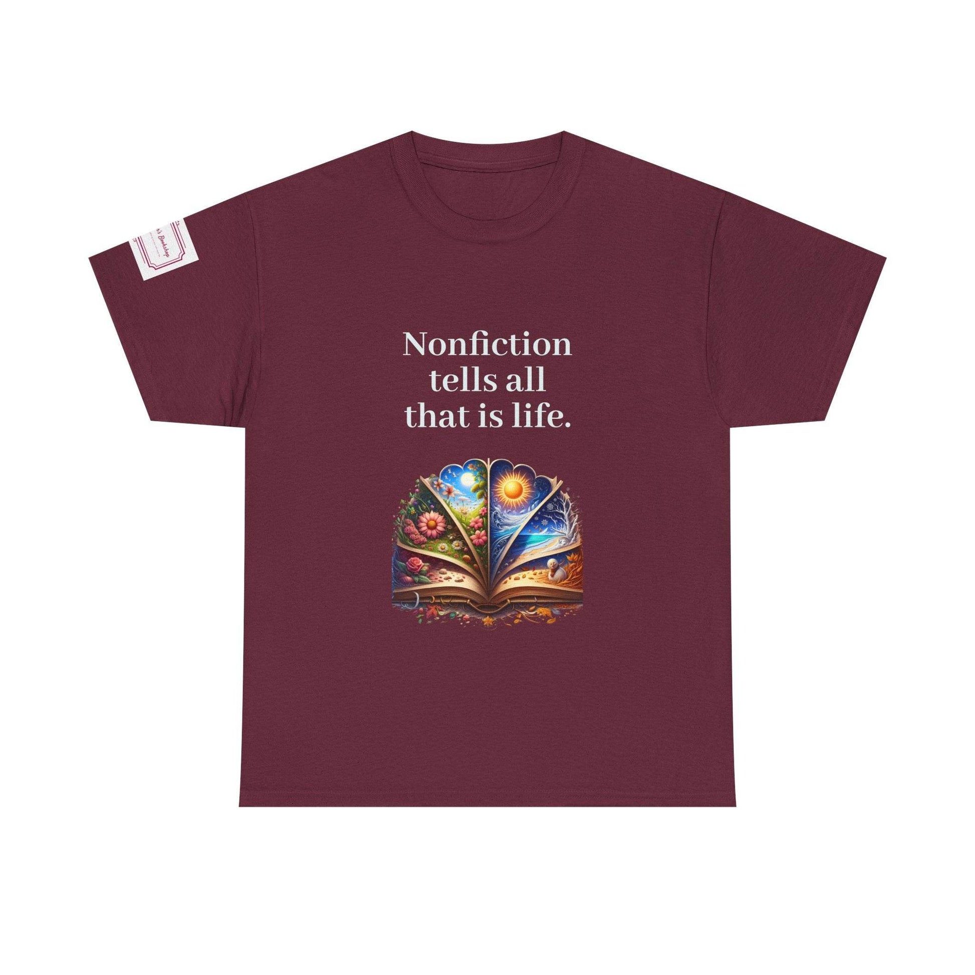 All that is Life - Unisex Heavy Cotton Tee - Nonfiction Books - The Dreamer's Bookshop.