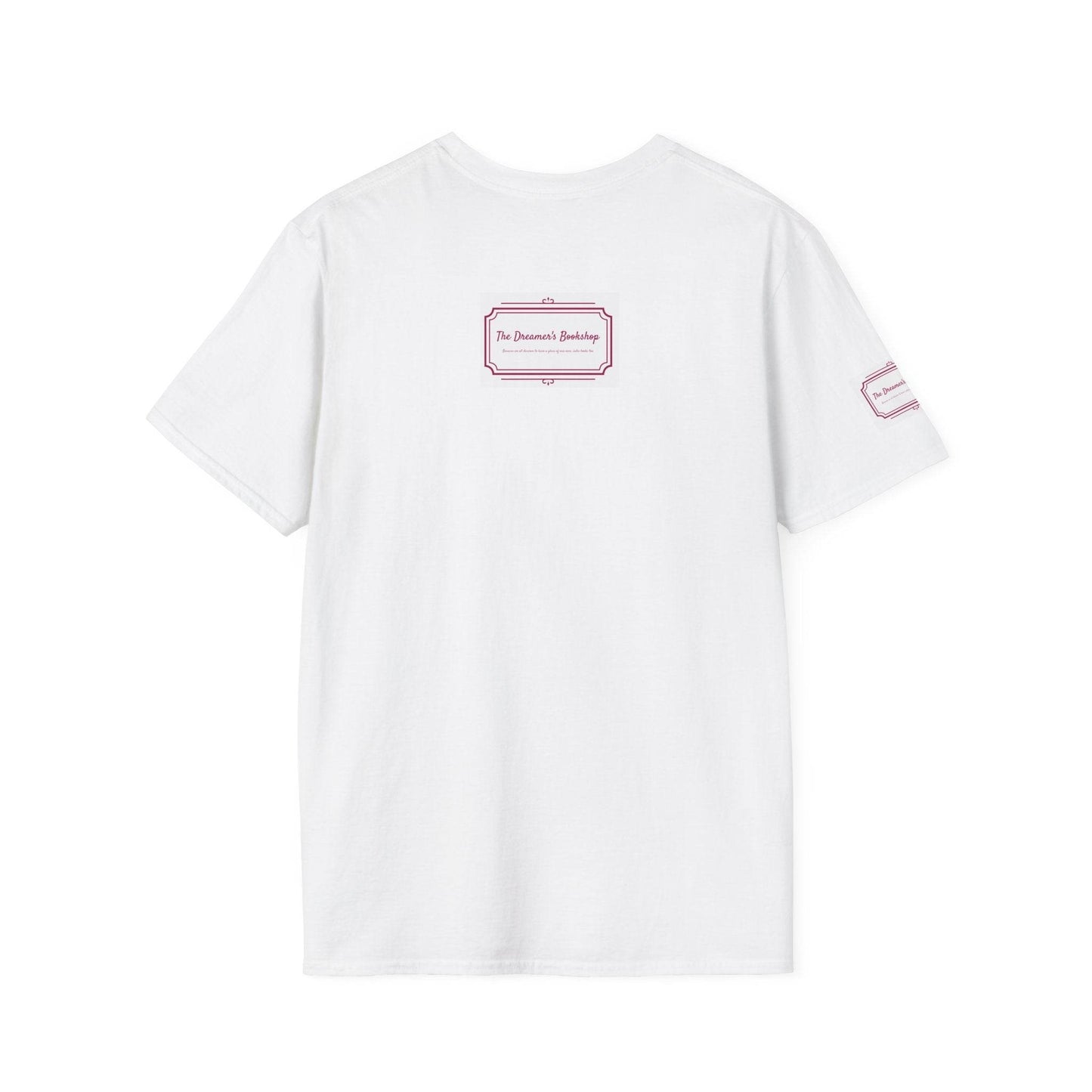 Inspirational Unisex Softstyle T-Shirt - 'Keep Breathing' Motivational Design - The Dreamer's Bookshop.
