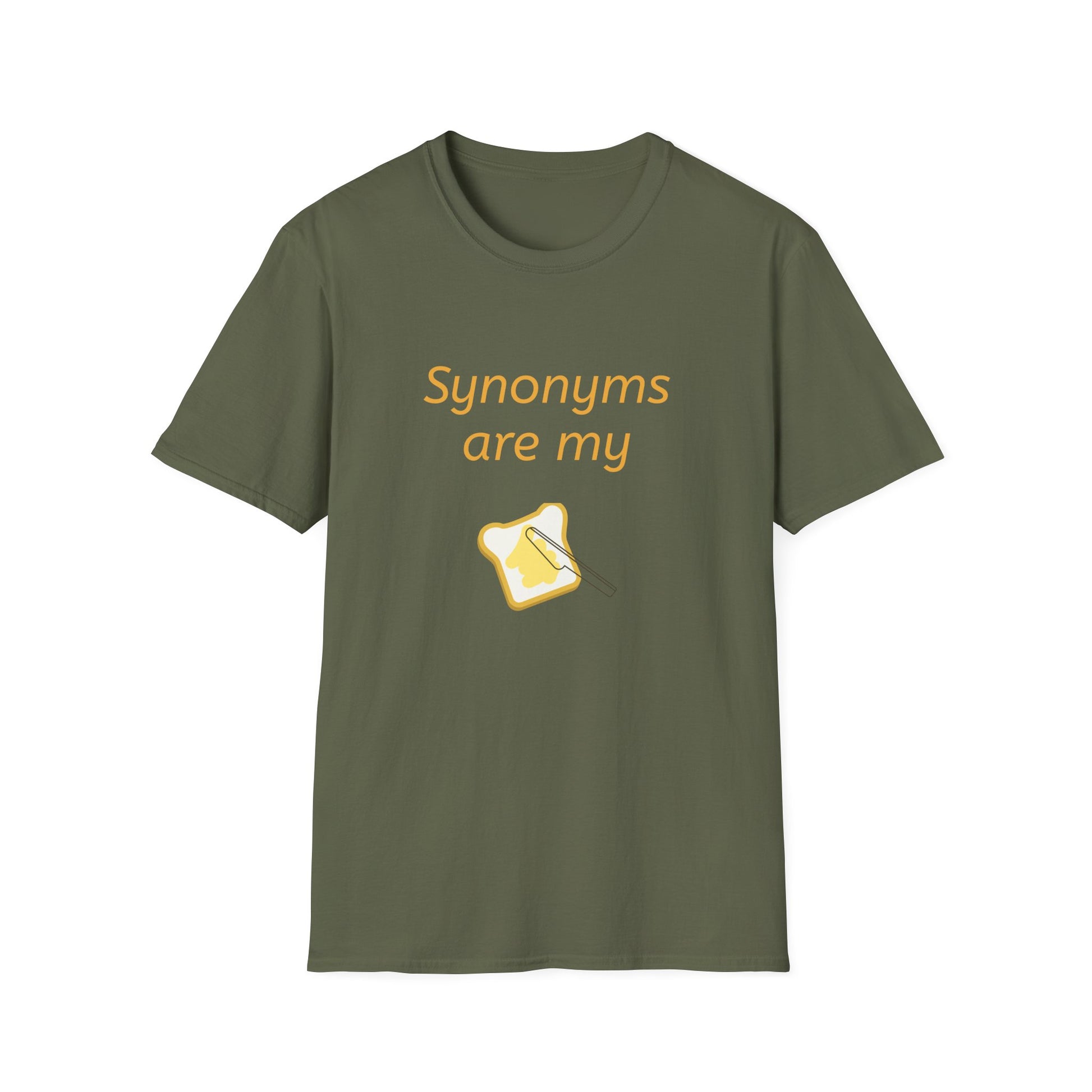 "Synonyms Are My Jam" Unisex Softstyle T-Shirt - Wordsmiths - The Dreamer's Bookshop.