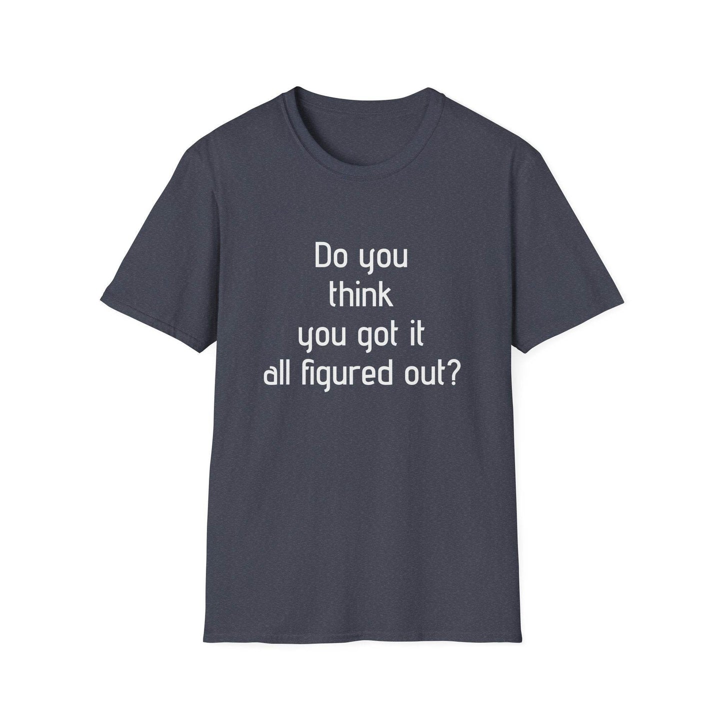 Unisex Softstyle T-Shirt - 'Think Again' - The Dreamer's Bookshop.