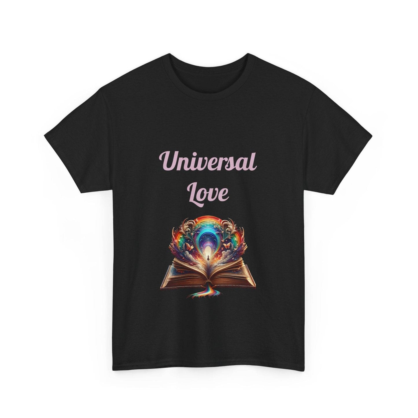 Universal Love - Unisex Heavy Cotton Tee - Queer Romance Books - The Dreamer's Bookshop.