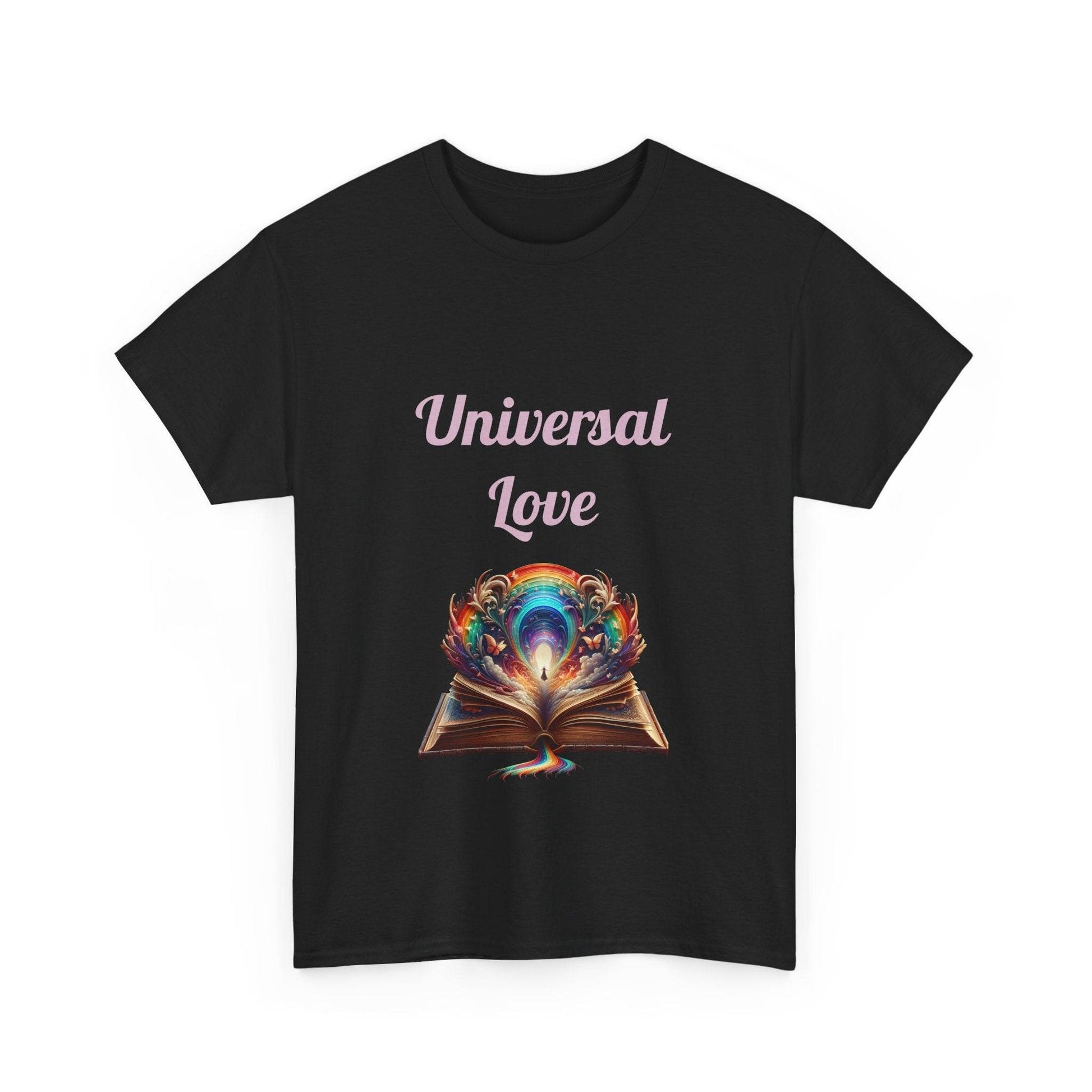 Universal Love - Unisex Heavy Cotton Tee - Queer Romance Books - The Dreamer's Bookshop.