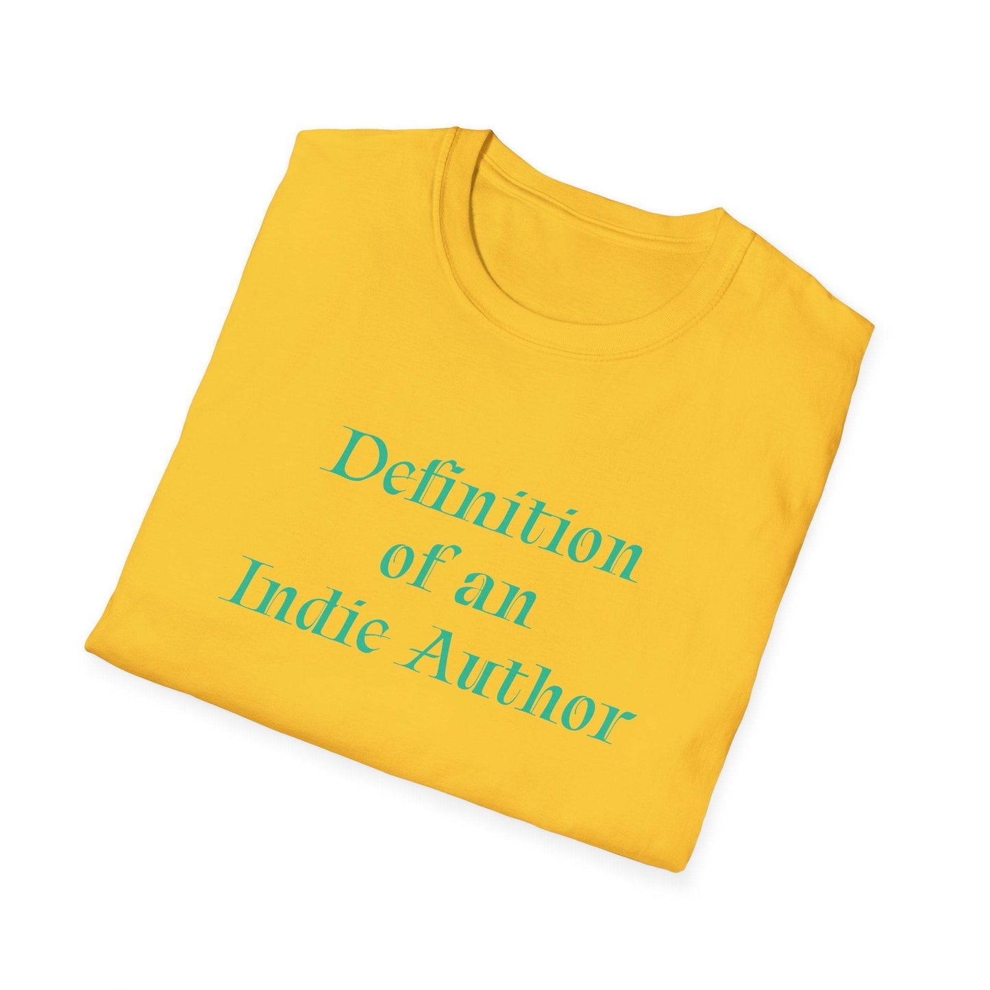 Unisex Softstyle T-Shirt - 'Indie Author' Inspirational - The Dreamer's Bookshop.