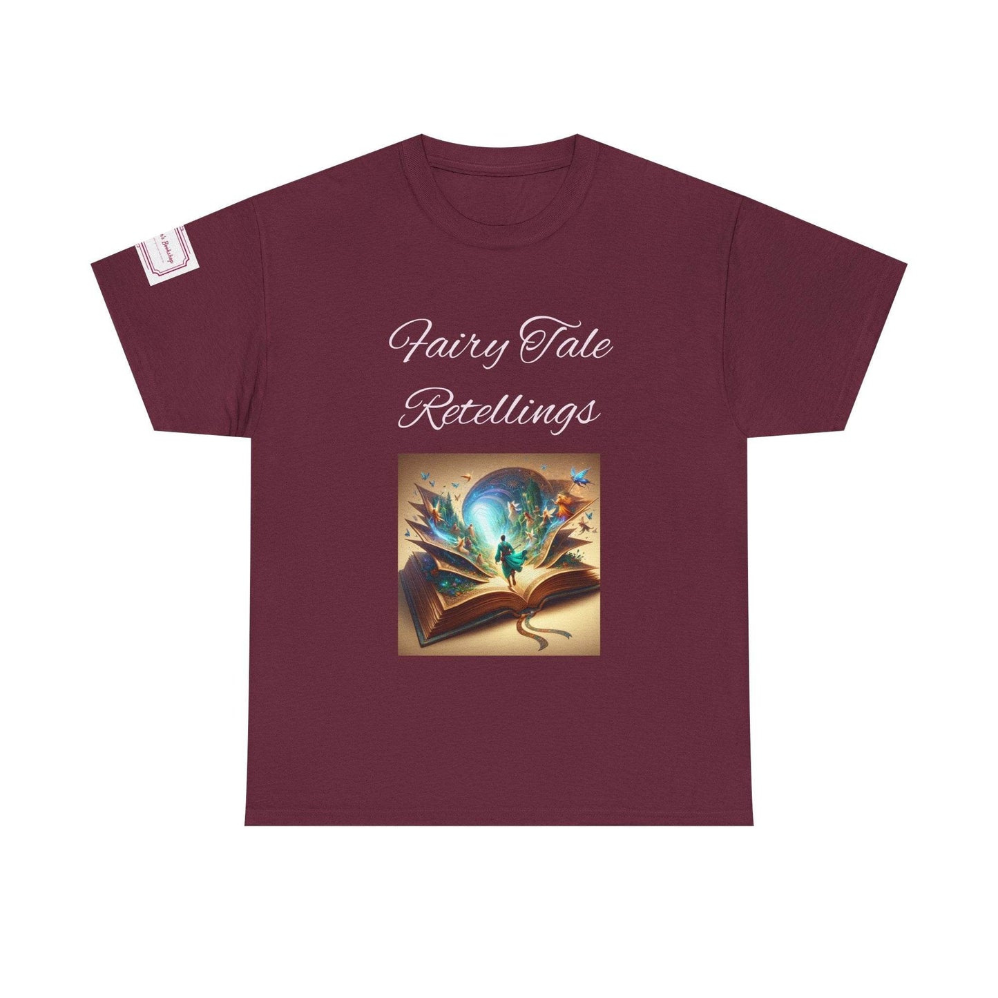 Fiction - Graphic Unisex Heavy Cotton Tee - Fairy Tale Retellings - The Dreamer's Bookshop.