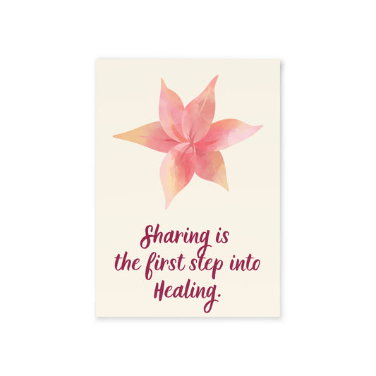 The Dreamer's Bookshop - Love Yourself Card "Sharing" - The Dreamer's Bookshop.