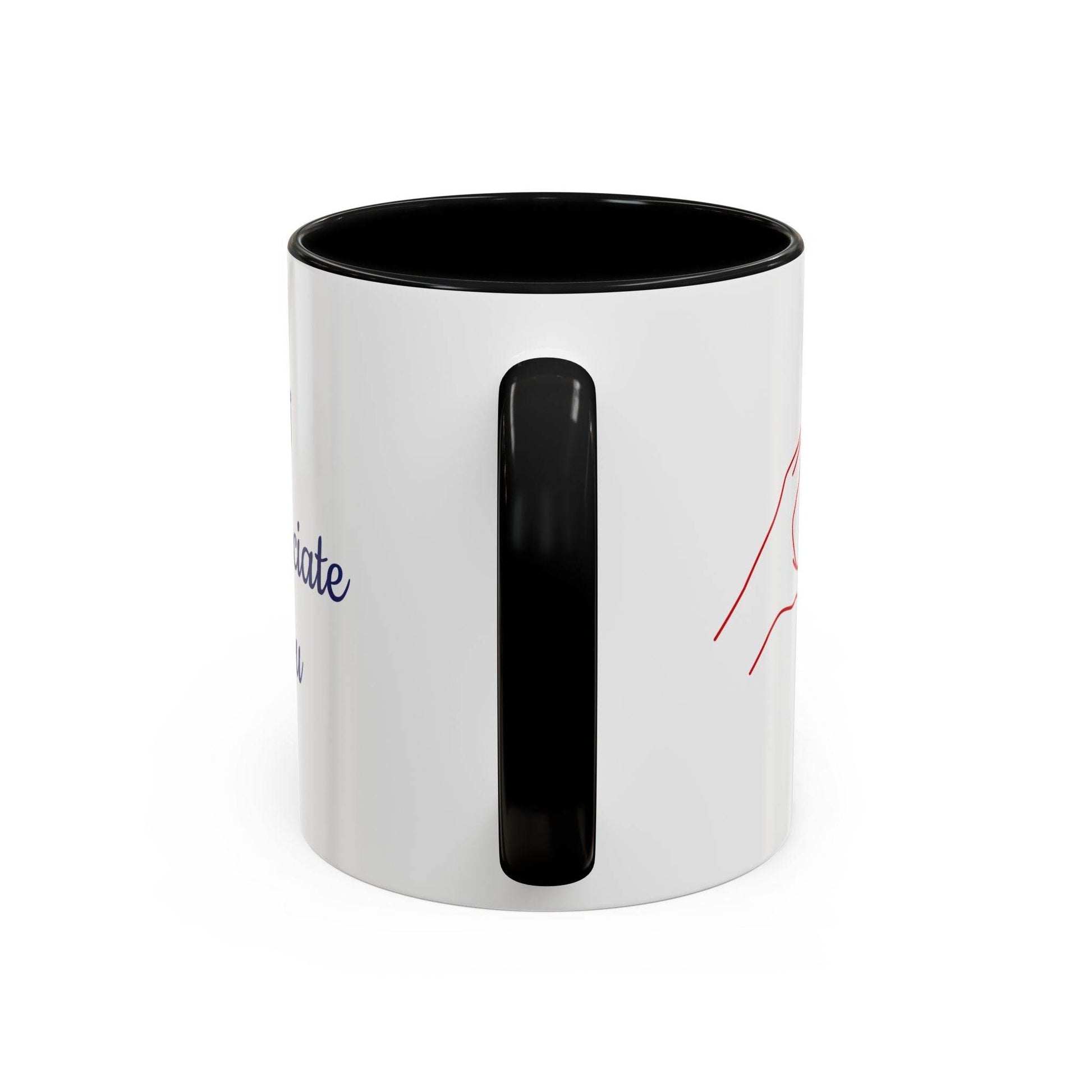I appreciate you Mug - Perfect Gift for Someone Important - The Dreamer's Bookshop.
