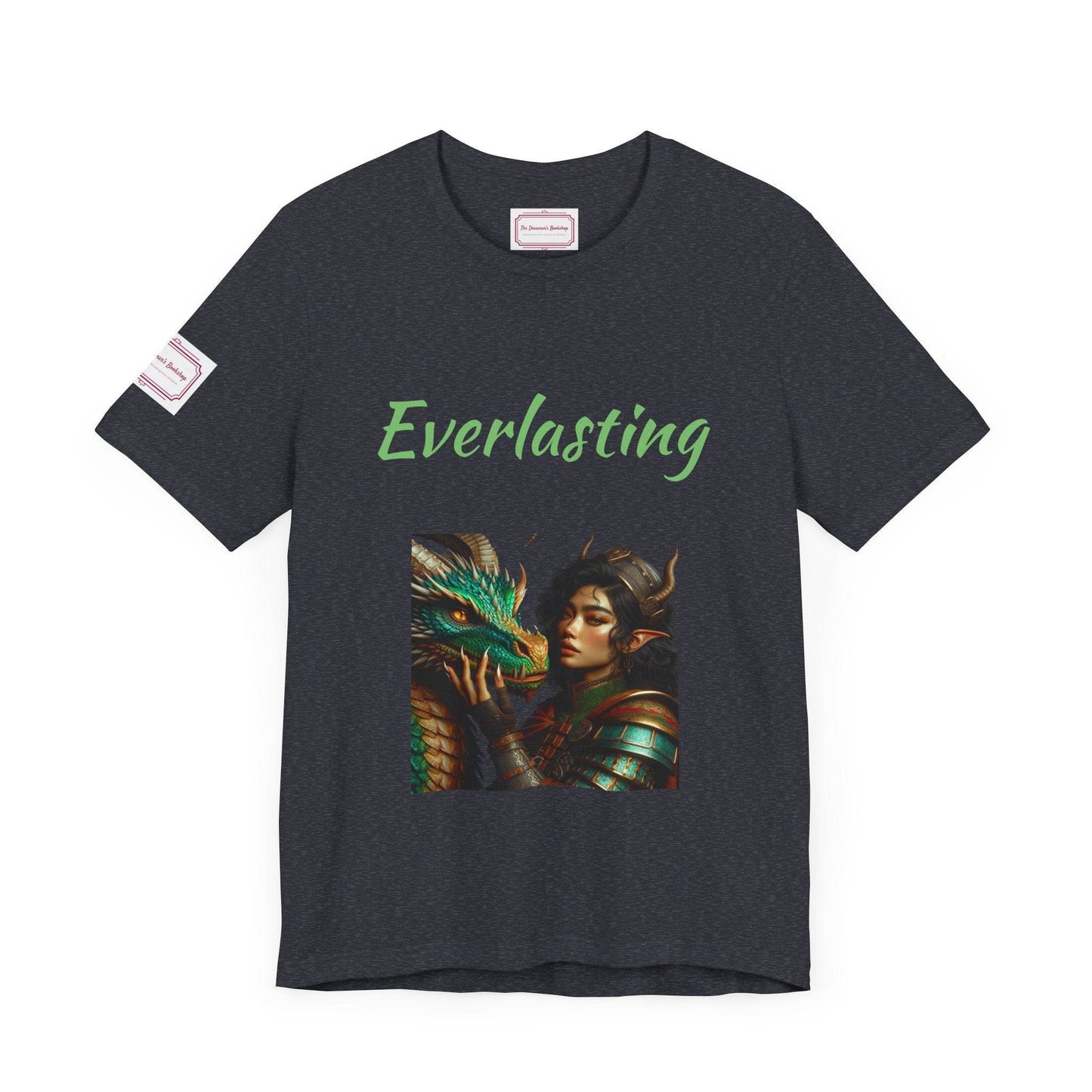 Everlasting Tee - Fun Short Sleeve Shirt for Writers & Book Lovers - The Dreamer's Bookshop.