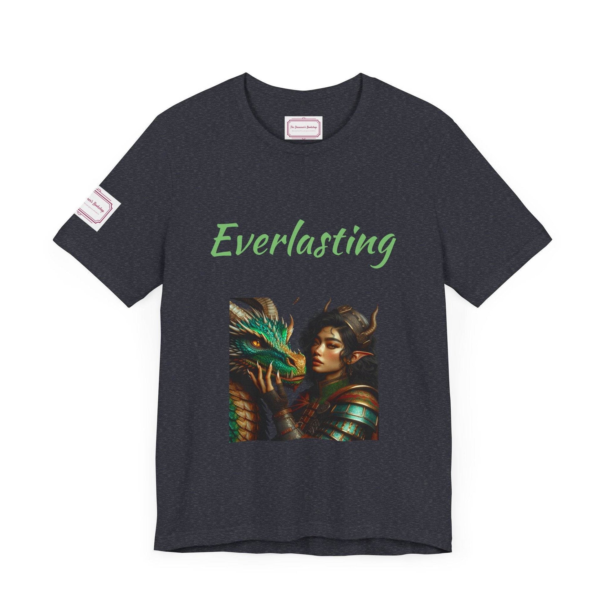 Everlasting Tee - Fun Short Sleeve Shirt for Writers & Book Lovers - The Dreamer's Bookshop.