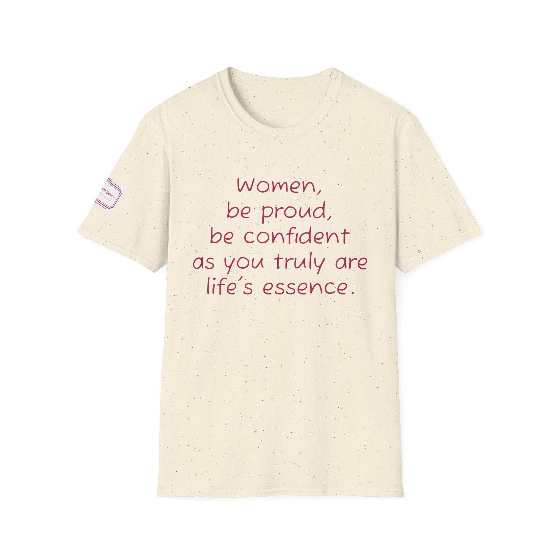 Inspirational Unisex Softstyle T-Shirt - 'Women' Motivational Design - The Dreamer's Bookshop.