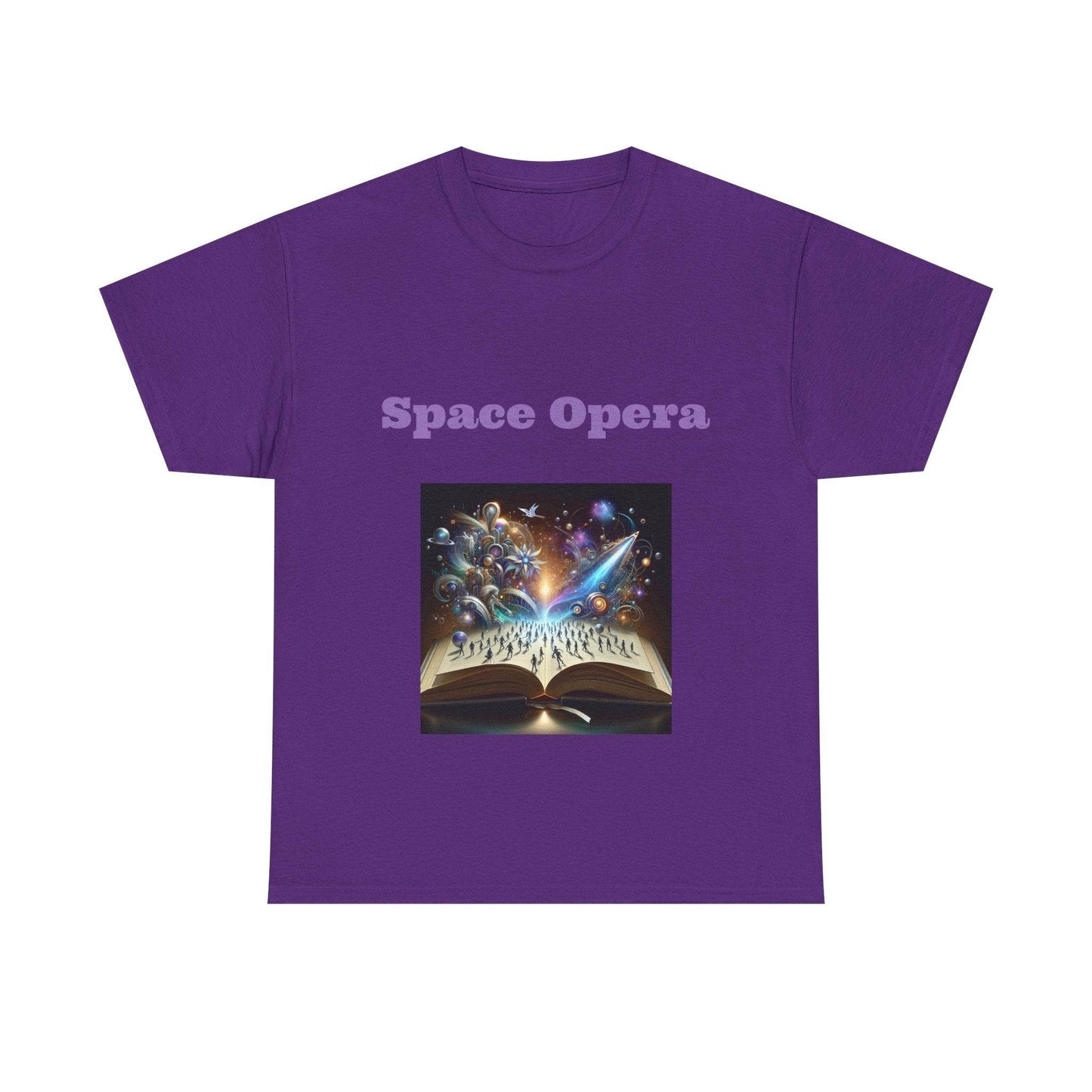 Space Opera - Unisex Heavy Cotton Tee - Sci-Fi Books - The Dreamer's Bookshop.