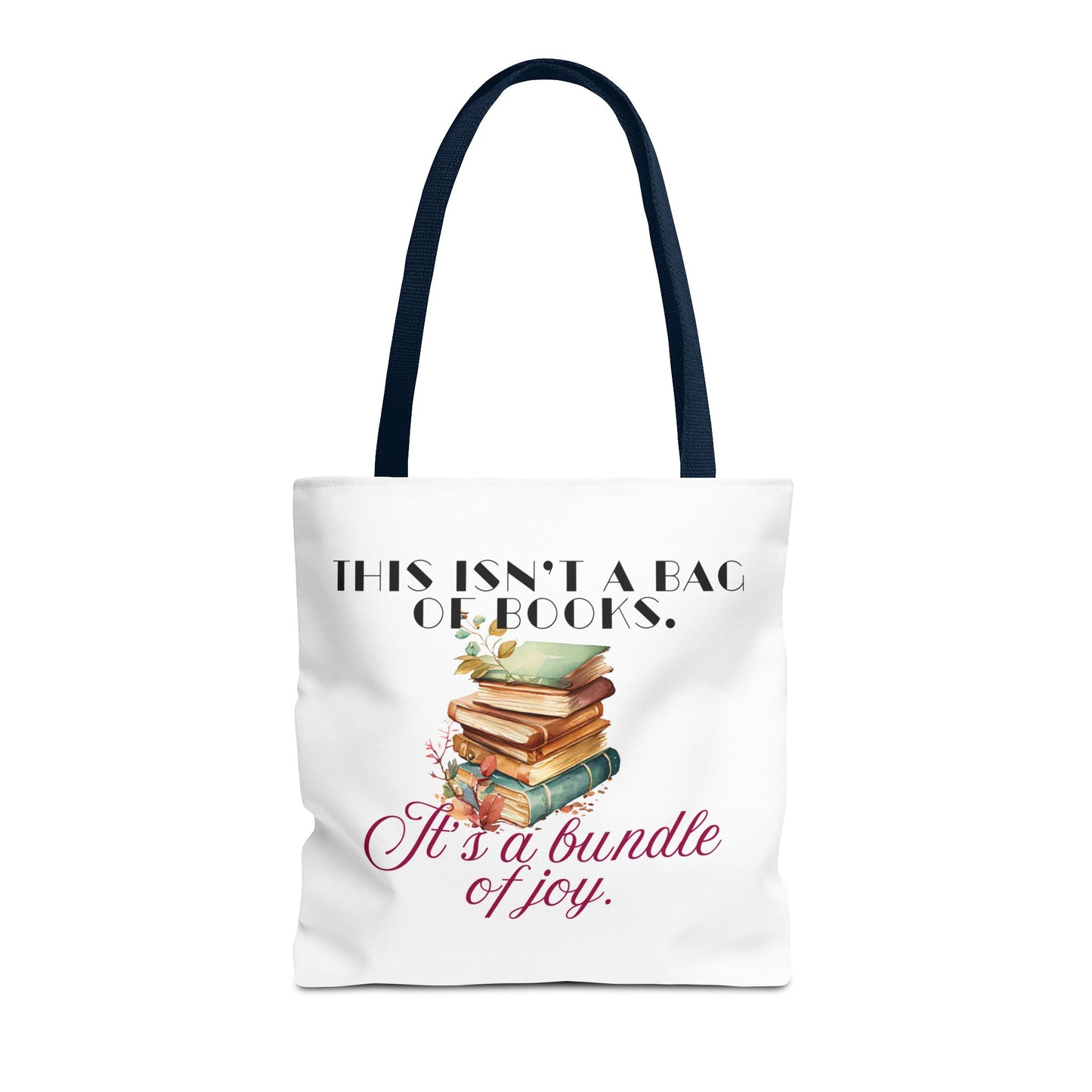 This isn't a Bag of Books - Tote Bag - Cozy Autumn Design