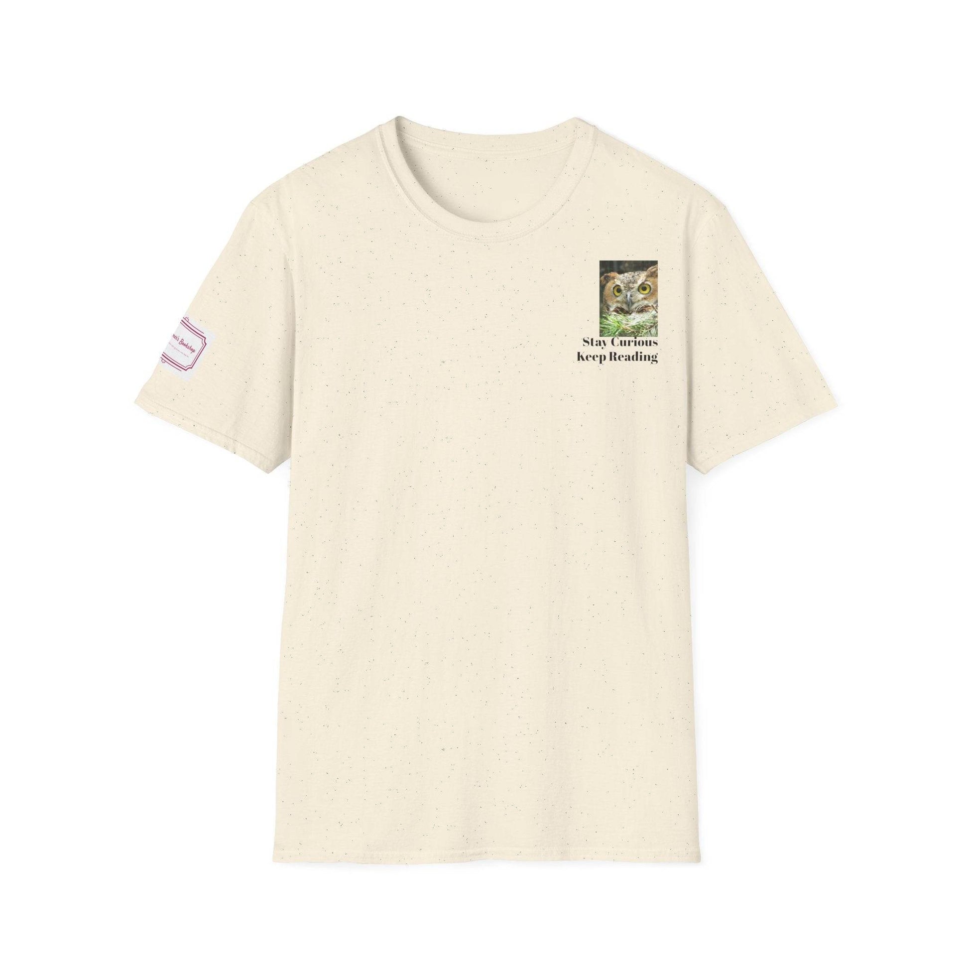 Inspirational Unisex Softstyle T-Shirt - 'Keep Breathing' Motivational Design - The Dreamer's Bookshop.