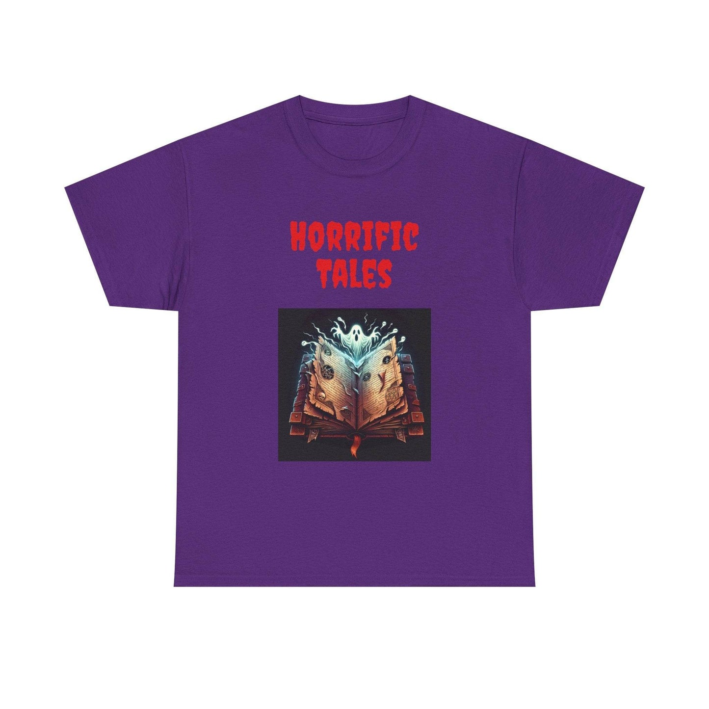 Horrific Tales - A Unisex Heavy Cotton Tee - Perfect for Book Lovers - The Dreamer's Bookshop.