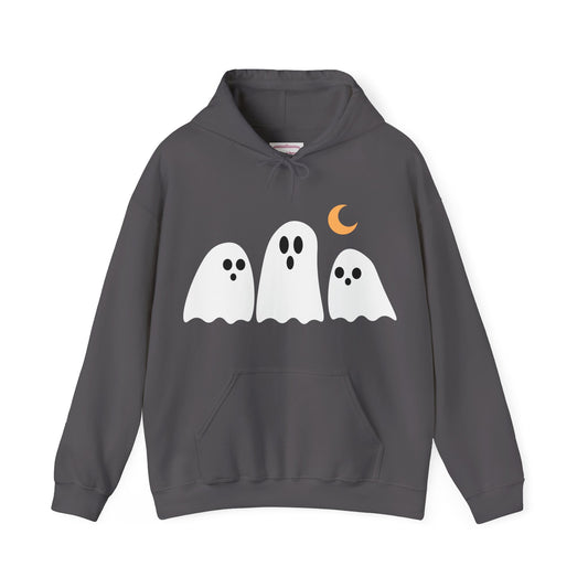 Spooky Hooded Sweatshirt - Halloween - Perfect for Spooky Lovers
