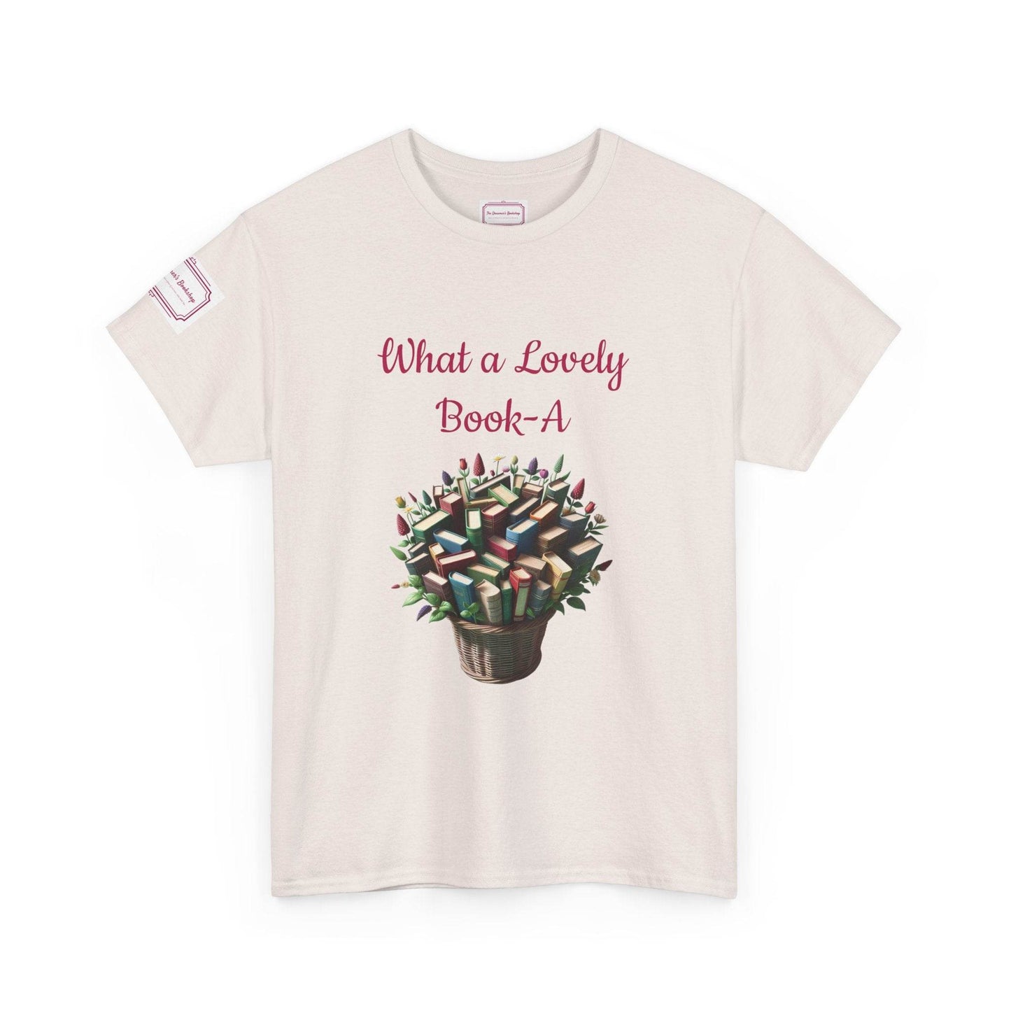 What a Lovely Book-A Unisex Heavy Cotton Tee - Perfect for Book Lovers - The Dreamer's Bookshop.