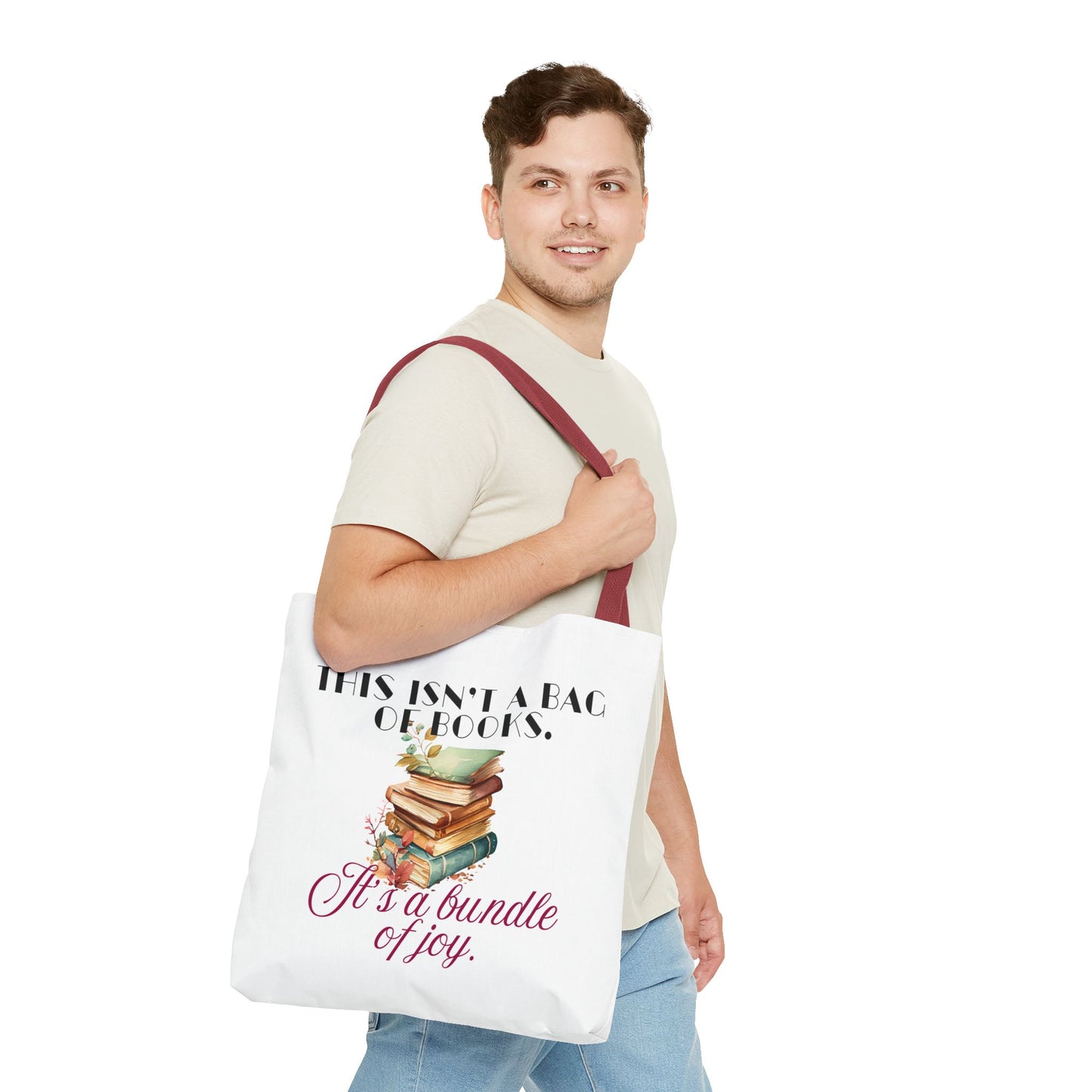 This isn't a Bag of Books - Tote Bag - Cozy Autumn Design