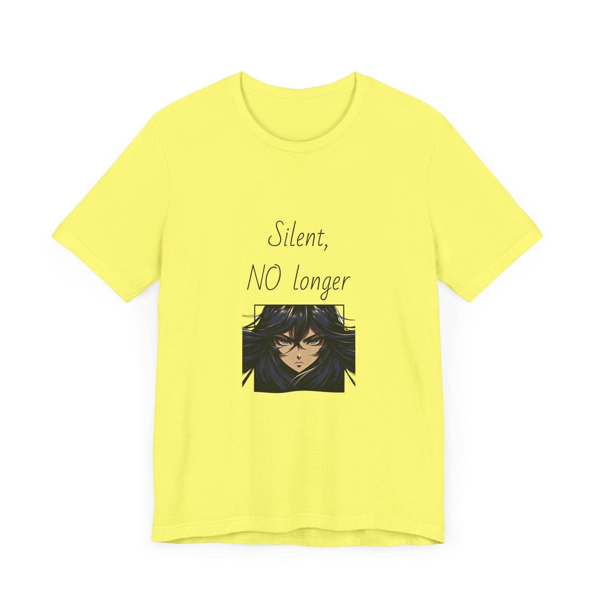 Fierce Survivor Unisex Short Sleeve Tee - Silent, NO longer - The Dreamer's Bookshop.