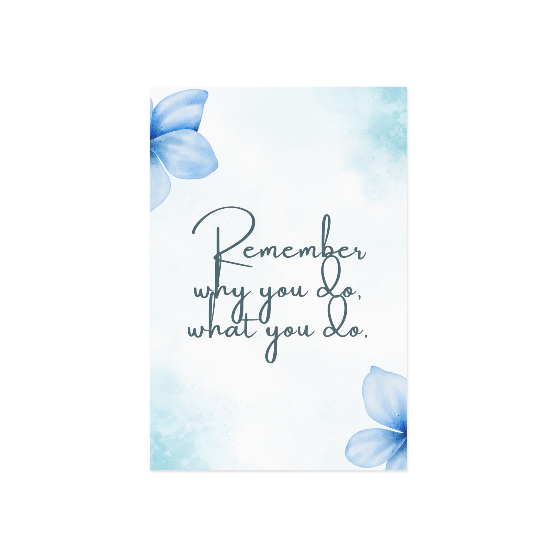 The Dreamer's Bookshop - Positive Affirmations "Remember Why" Card - The Dreamer's Bookshop.