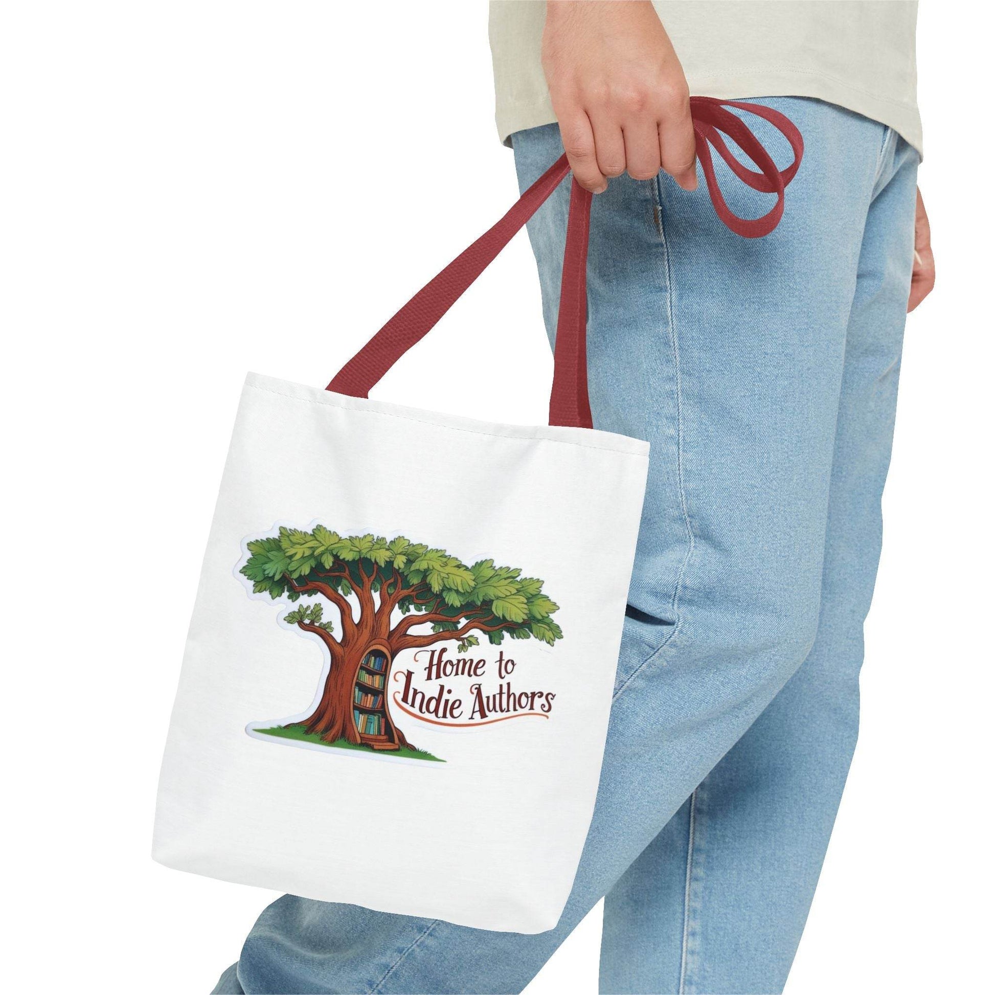 Literary Tote Bag - Home to Indie Authors & The Dreamer's Bookshop Designs - The Dreamer's Bookshop.