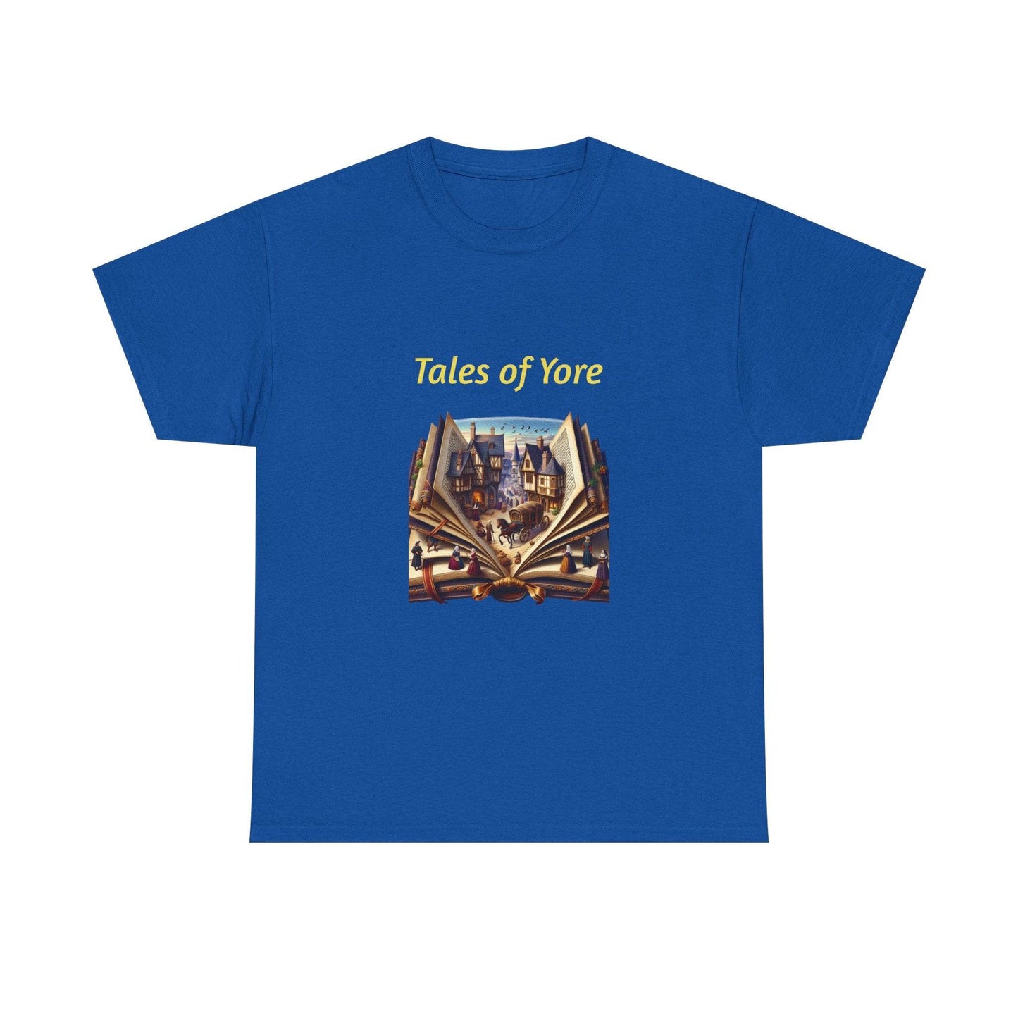 Tales of Yore - Graphic Tee - Unisex Heavy Cotton T-Shirt Historical Books - The Dreamer's Bookshop.