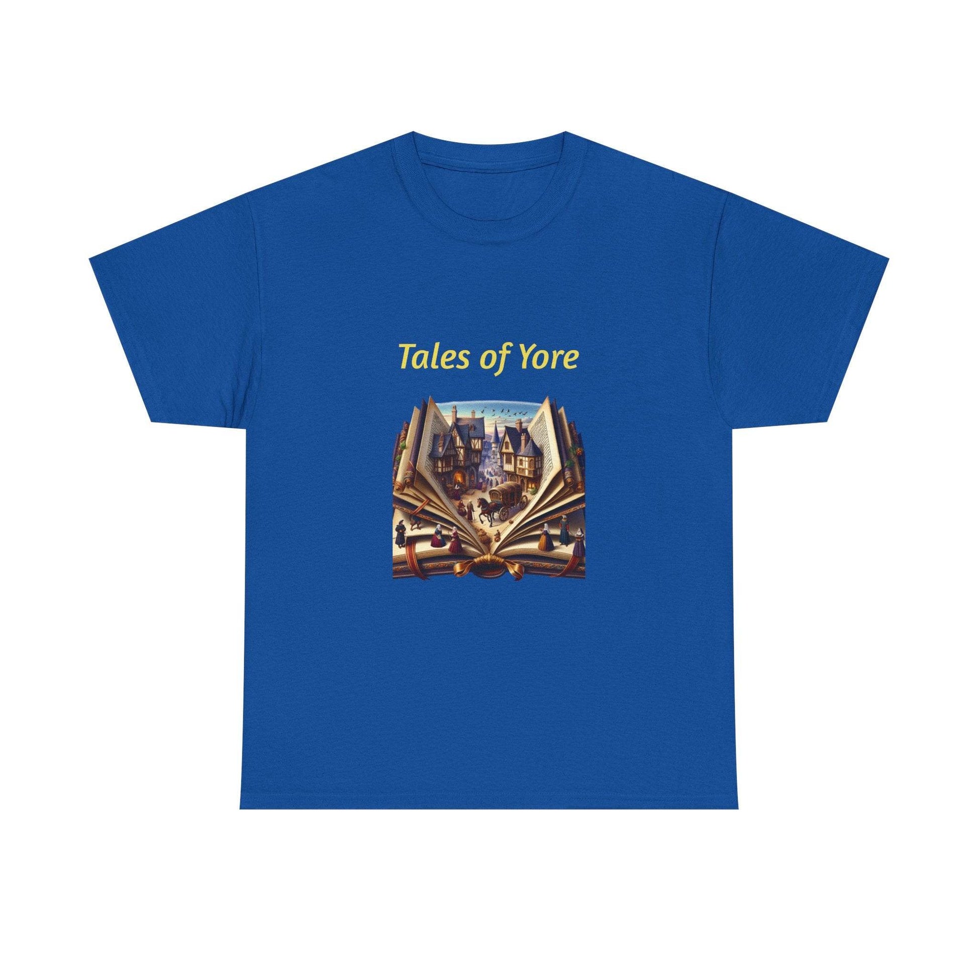 Tales of Yore - Graphic Tee - Unisex Heavy Cotton T-Shirt Historical Books - The Dreamer's Bookshop.