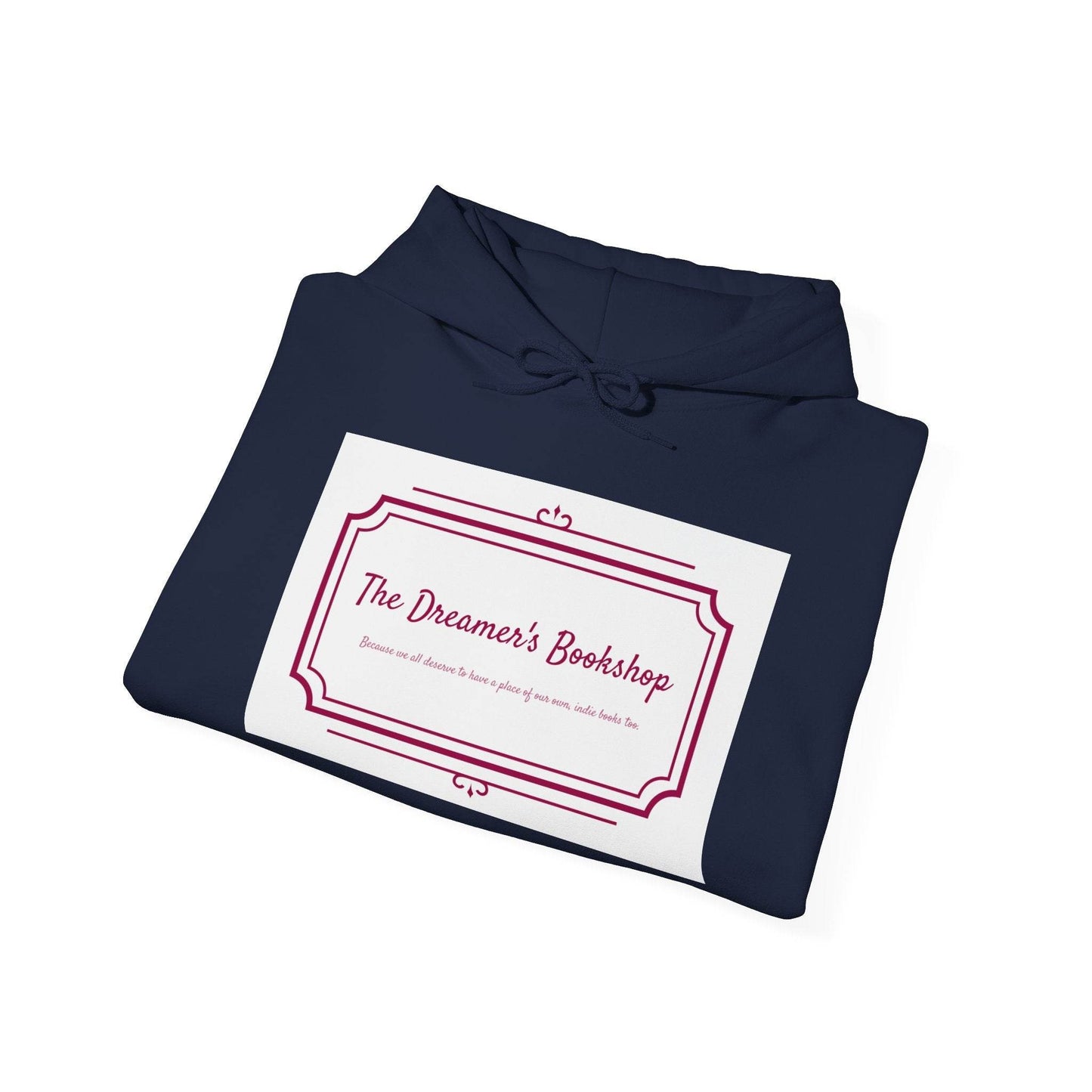 The Dreamer's Bookshop Unisex Hooded Sweatshirt - Cozy Literary Apparel - The Dreamer's Bookshop.