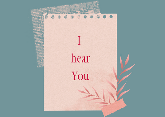 The Dreamer's Bookshop "Hear" Appreciation Card - The Dreamer's Bookshop.