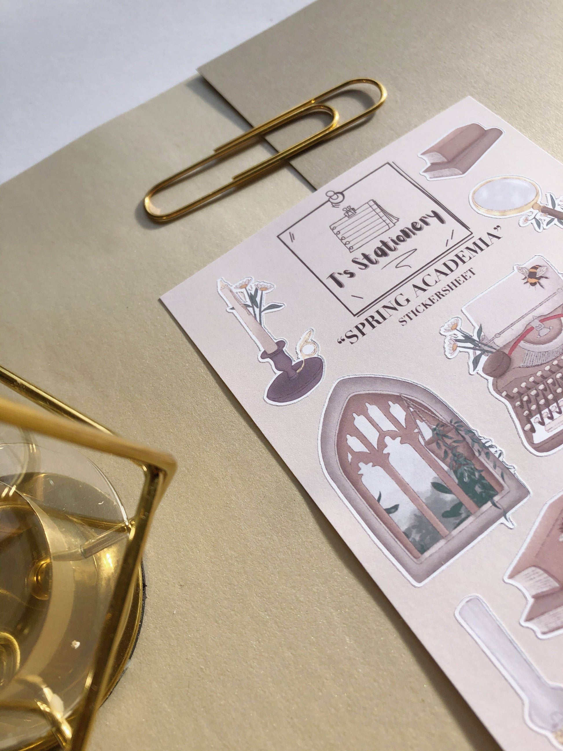 T's Stationery - „Spring Academia” - The Dreamer's Bookshop.