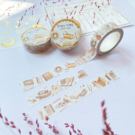 LETTOOn - Washi Tape - Studietijd - The Dreamer's Bookshop.