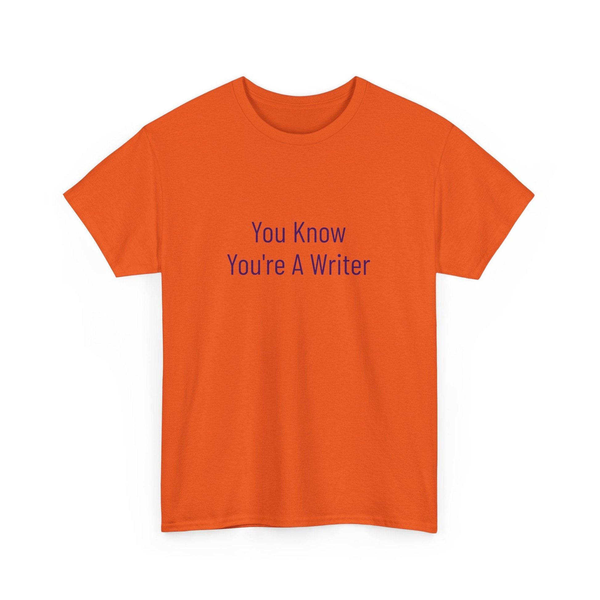 You Know - Unisex Heavy Cotton Tee - Creative Apparel - The Dreamer's Bookshop.