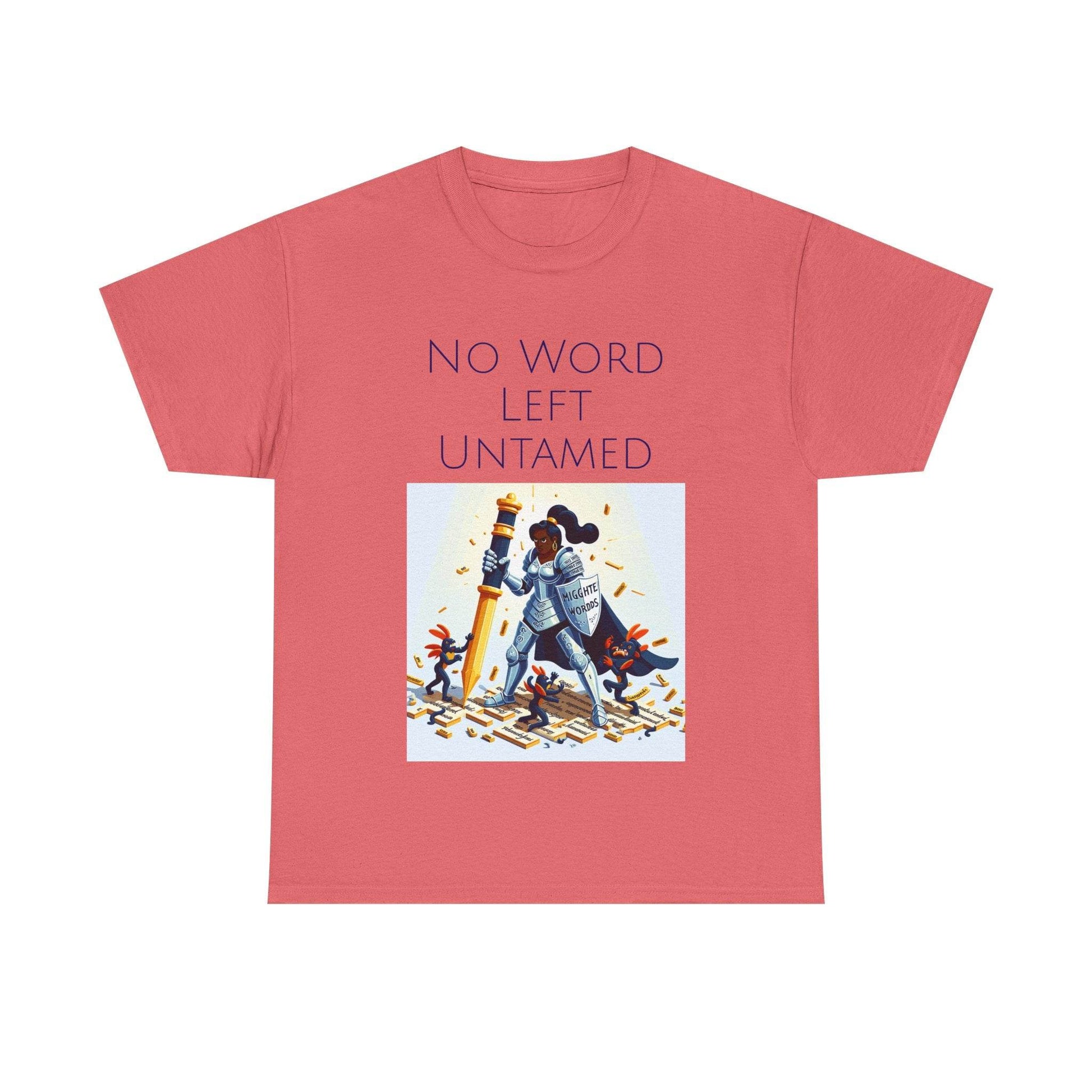No Word Unisex Heavy Cotton Tee - Creative Writer's Apparel - The Dreamer's Bookshop.