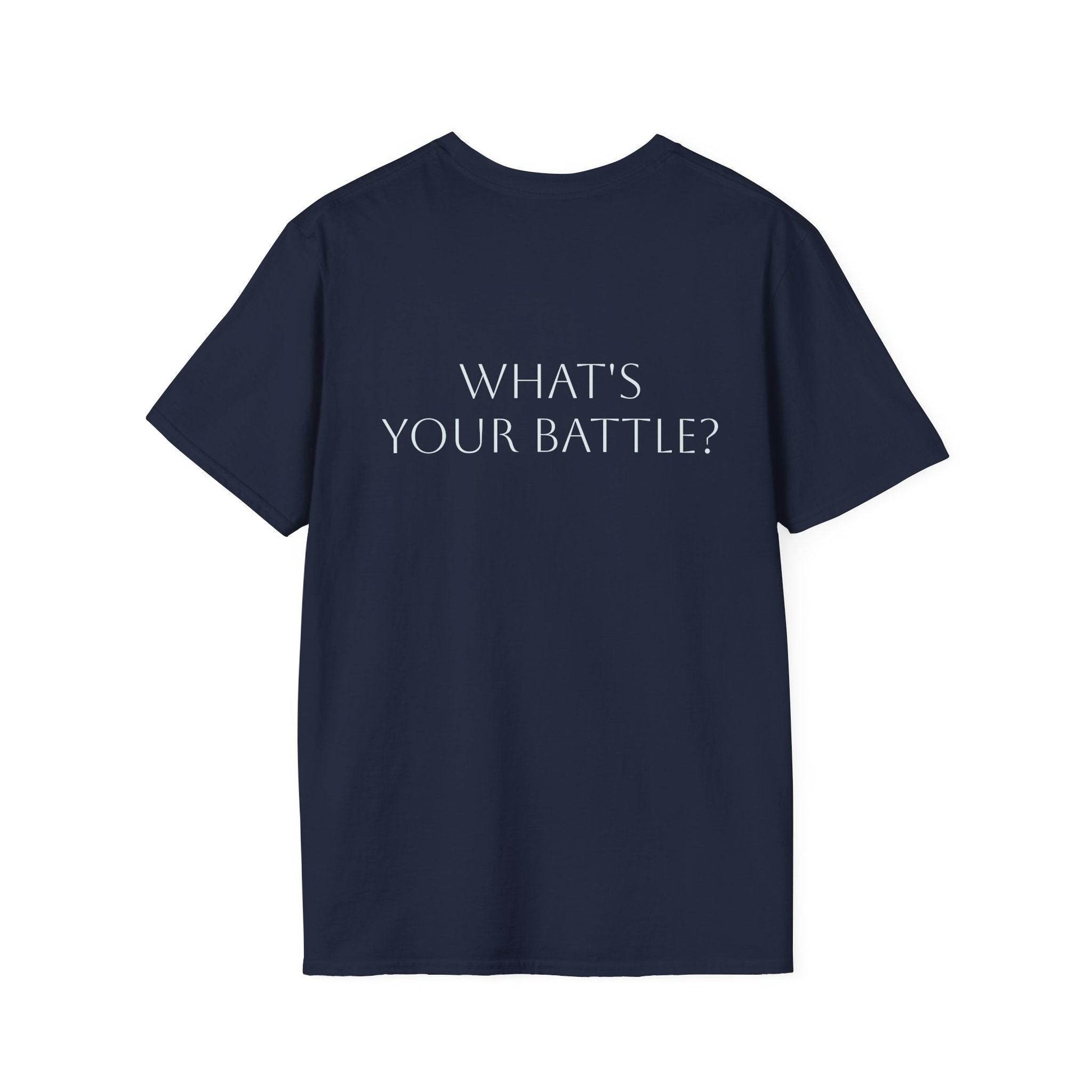 Anxiety Warrior Unisex Softstyle T-Shirt - Empower Your Battle - The Dreamer's Bookshop.