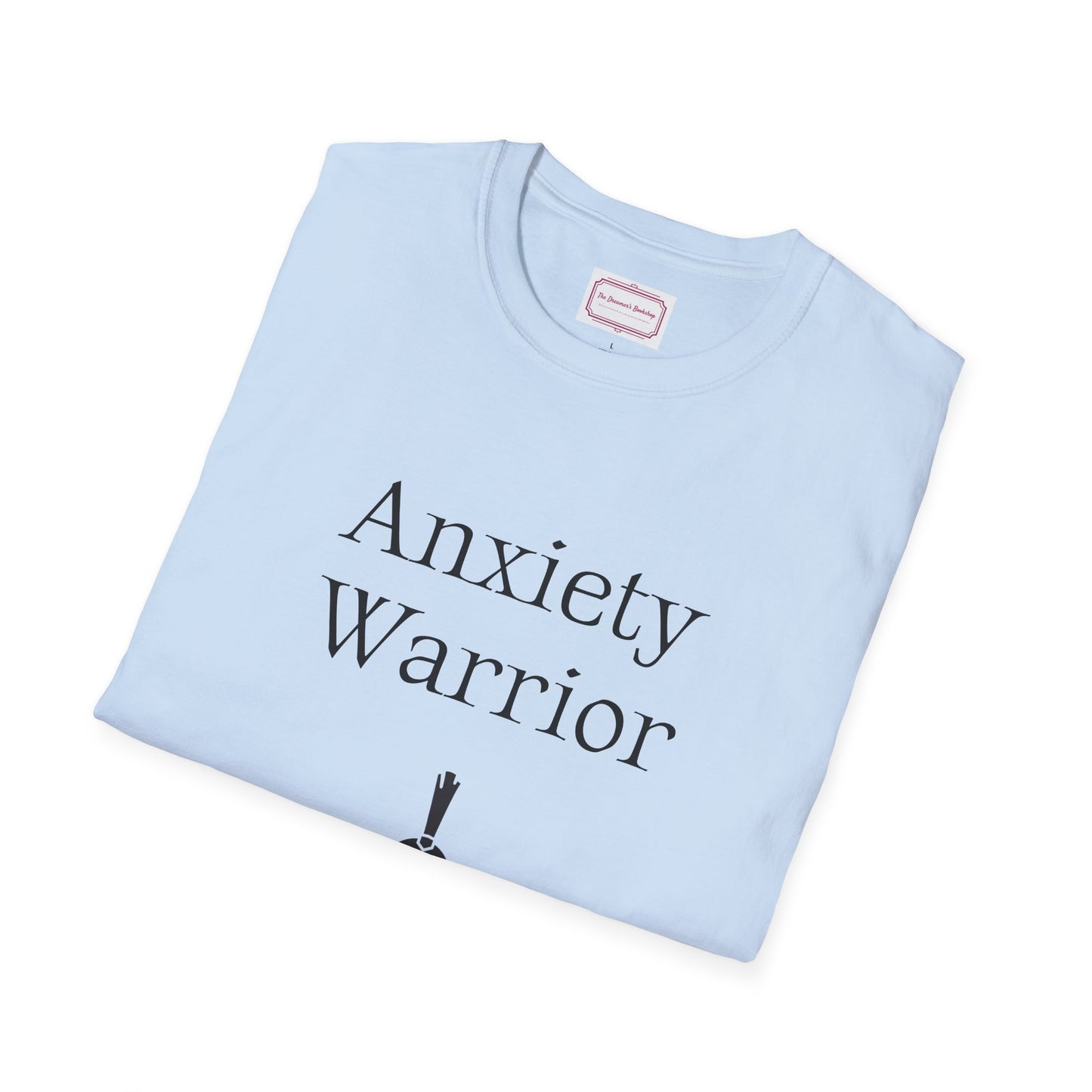 Anxiety Warrior Unisex Softstyle T-Shirt - Embrace Your Battles